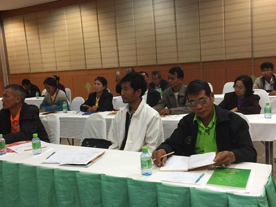 การรับทราบแนวทางการดำเนินงาน ส่งเสริมการขับเคลื่อนการพัฒนาตามปรัชญาของเศรษฐกิจพอเพียง ในภาคการเกษตรและชนบท