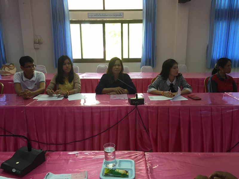 ติดตามการดำเนินงานกองทุนพัฒนาบทบาทสตรี ณ สำนักงานพัฒนาชุมชนอำเภอทรายมูล