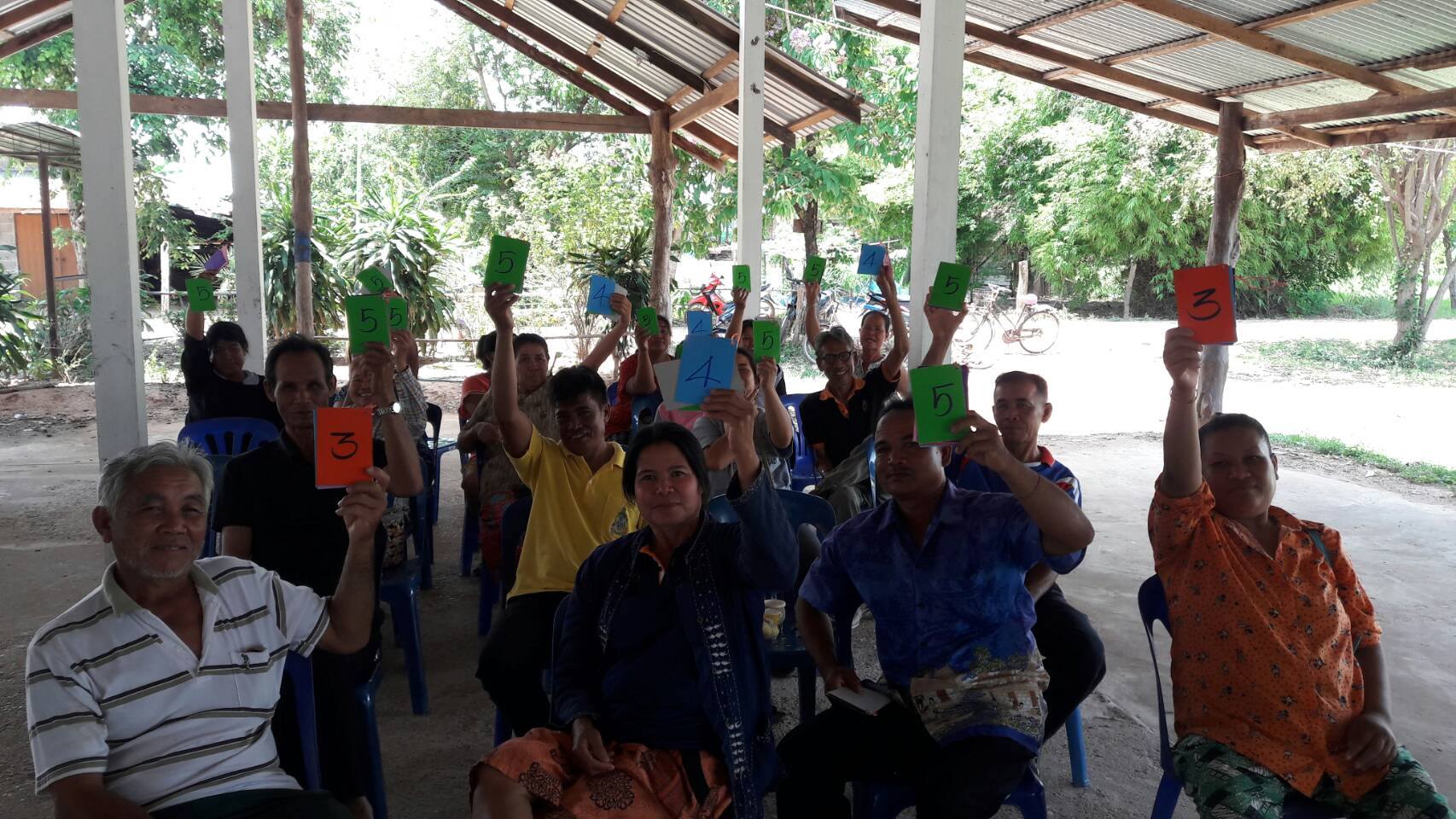 @พช.ยโสธร ..ขับเคลื่อนโครงการพัฒนาหมู่บ้านเศรษฐกิจพอเพียงต้นแบบ ประจำปี 2560