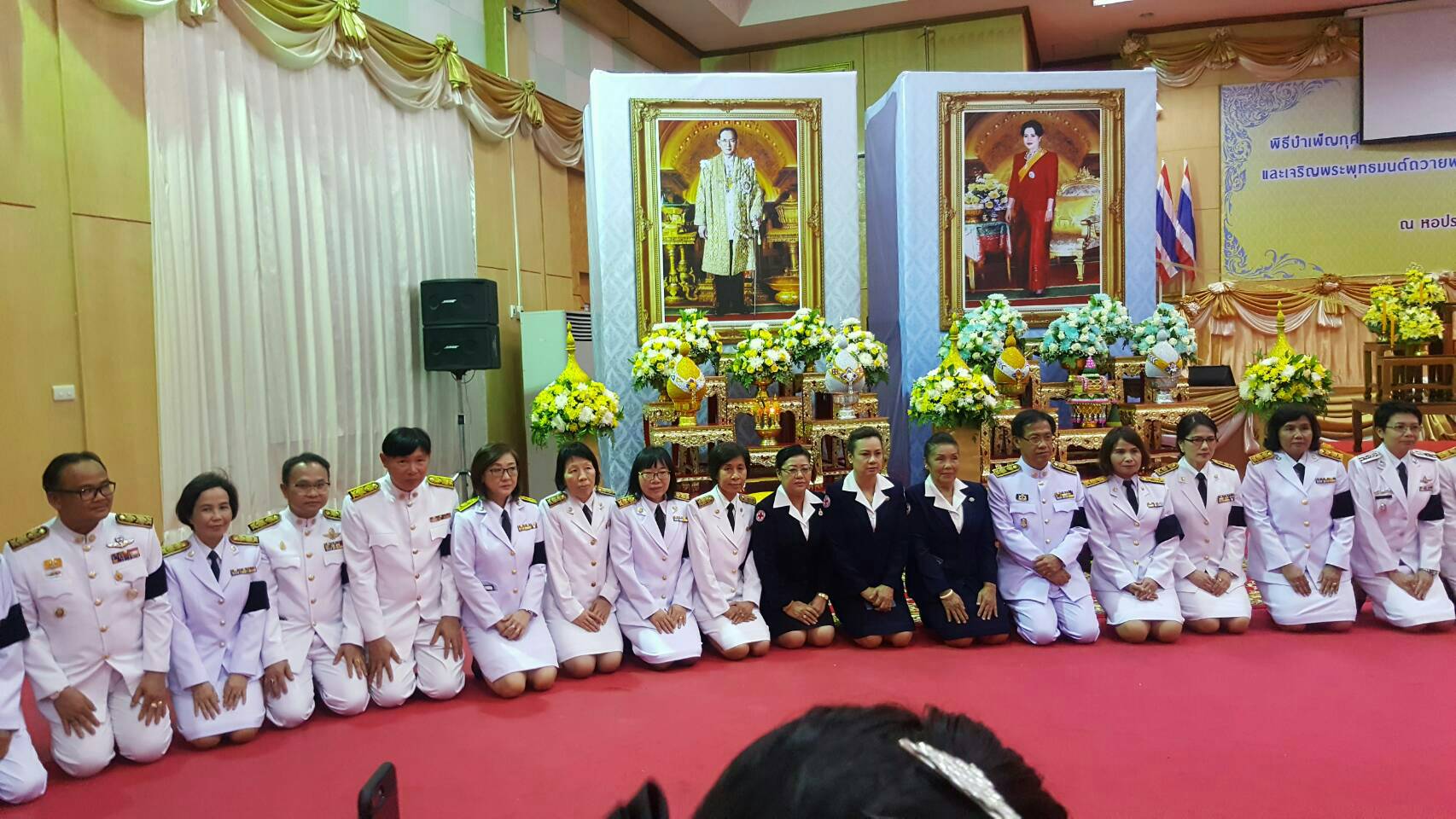 @พช.ยโสธร…พิธีบำเพ็ญกุศลถวายพระบาทสมเด็จพระปรมินทรมหาภูมิพลอดุลยเดช บรมนาถบพิตร