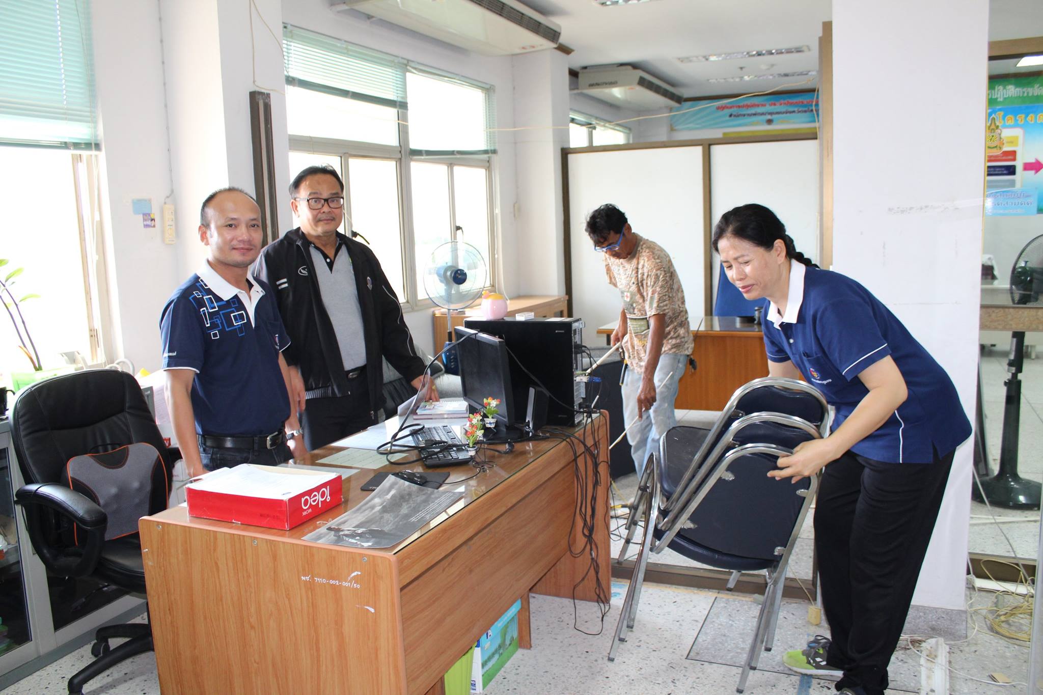 @พช.ยโสธร…เมืองบั้งไฟโก้ แตงโมหวาน…จัดระเบียบสถานที่ทำงาน เพื่อความเป็นระเบียบสวยงาน ตามโครงการ/กิจกรรม พัฒนาชุมชนใสสะอาด