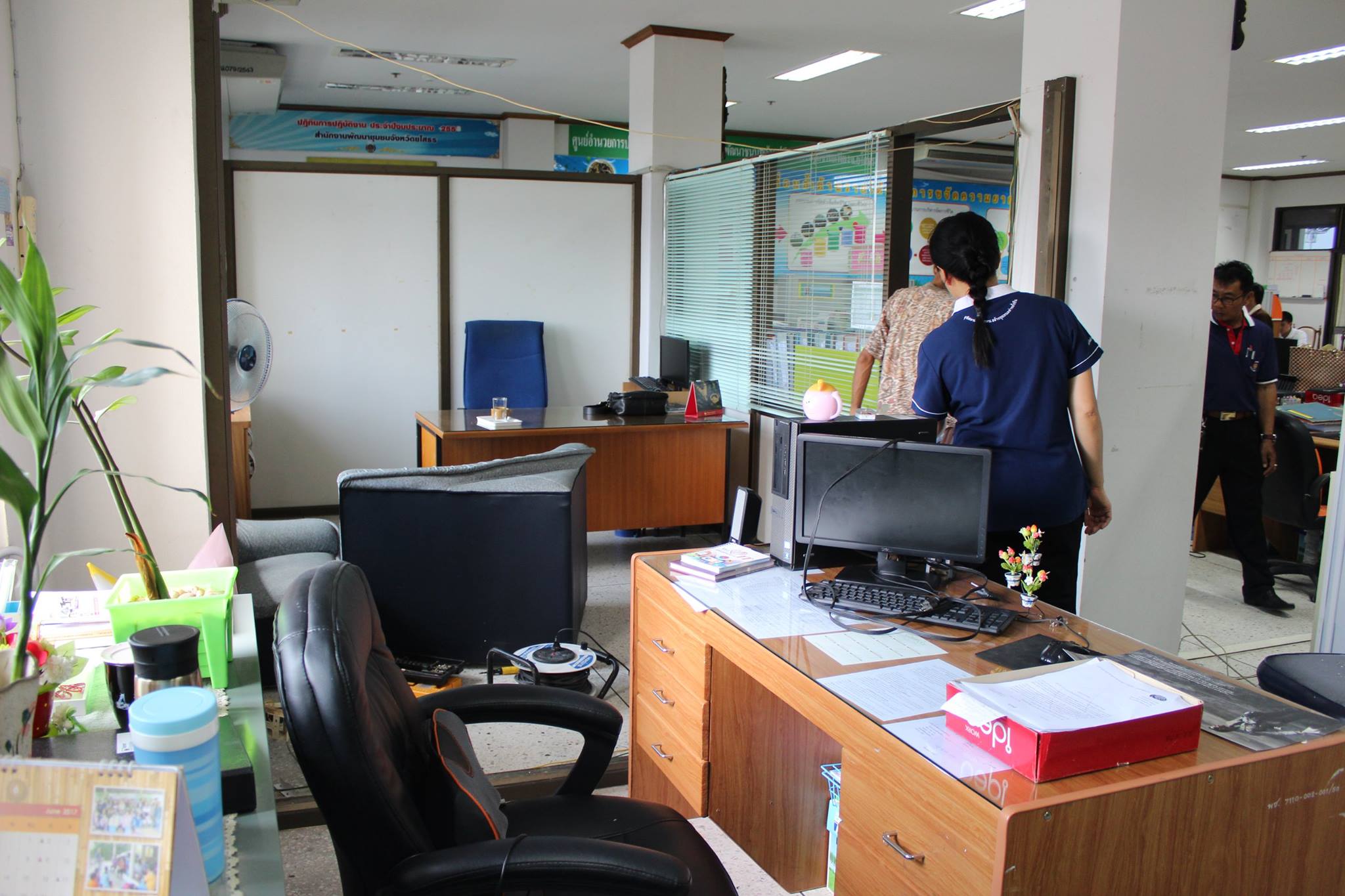 @พช.ยโสธร…เมืองบั้งไฟโก้ แตงโมหวาน…จัดระเบียบสถานที่ทำงาน เพื่อความเป็นระเบียบสวยงาน ตามโครงการ/กิจกรรม พัฒนาชุมชนใสสะอาด