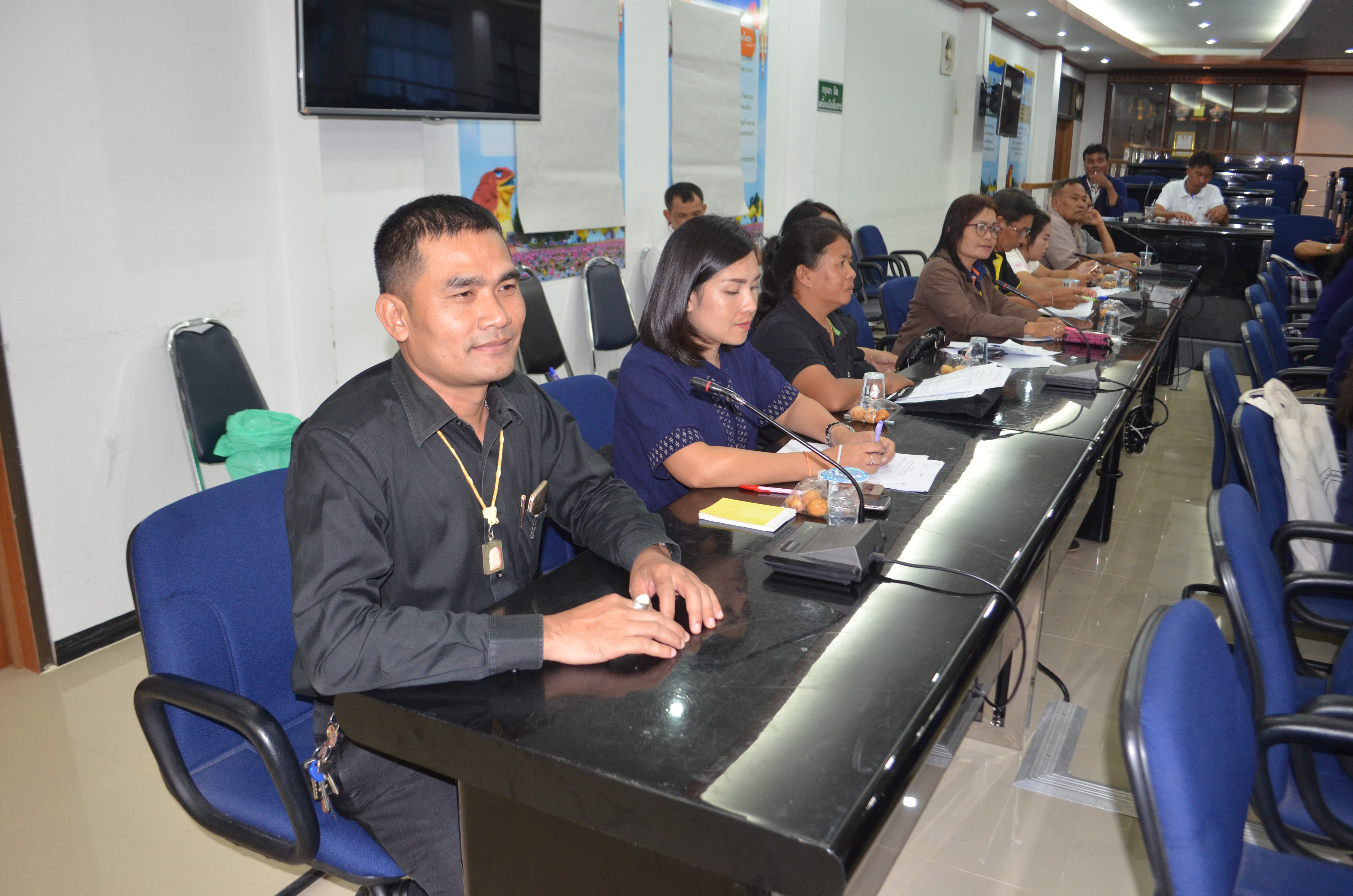 @พช.ยโสธร ประชุมกลุ่มเป้าหมายตามโครงการพัฒนาศักยภาพสู่ความยั่งยืน ปี 2561