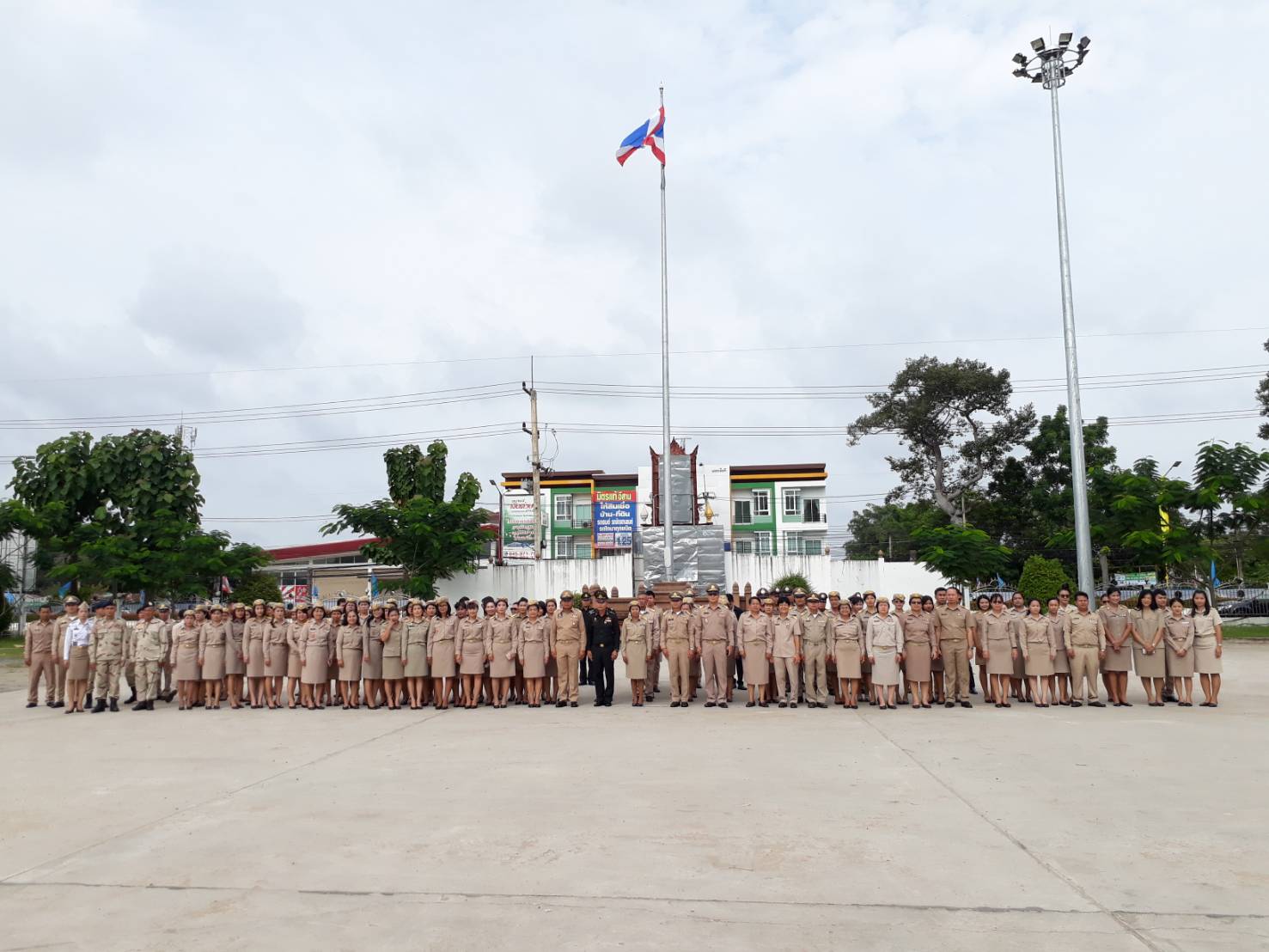 @ยโสธร…พช.พร้อมใจแสดงความจงรักภักดี