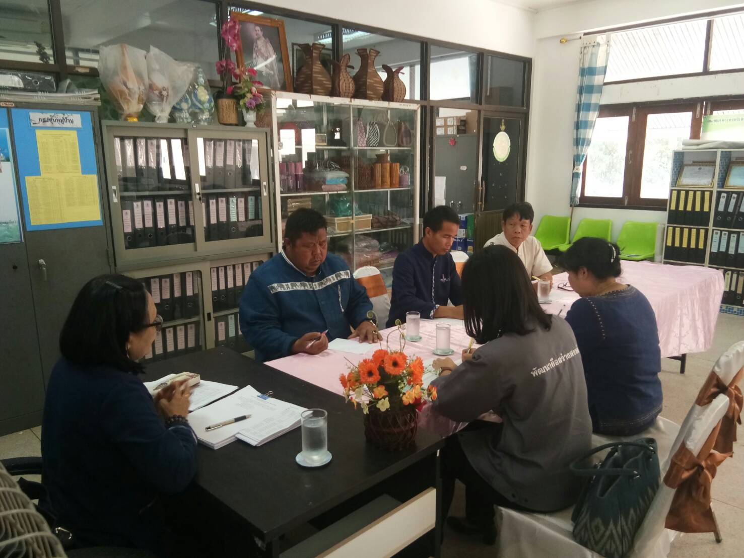 ยโสธร… ติดตาม/นิเทศงาน ให้คำแนะนำในการดำเนินงานตามยุทธศาสตร์กรมการพัฒนาชุมชน ประจำปีงบประมาณ 2563