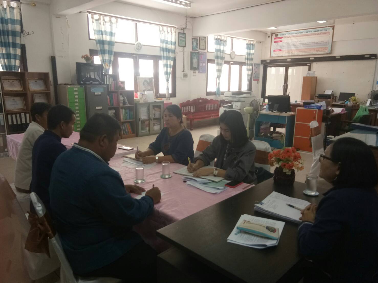 ยโสธร… ติดตาม/นิเทศงาน ให้คำแนะนำในการดำเนินงานตามยุทธศาสตร์กรมการพัฒนาชุมชน ประจำปีงบประมาณ 2563