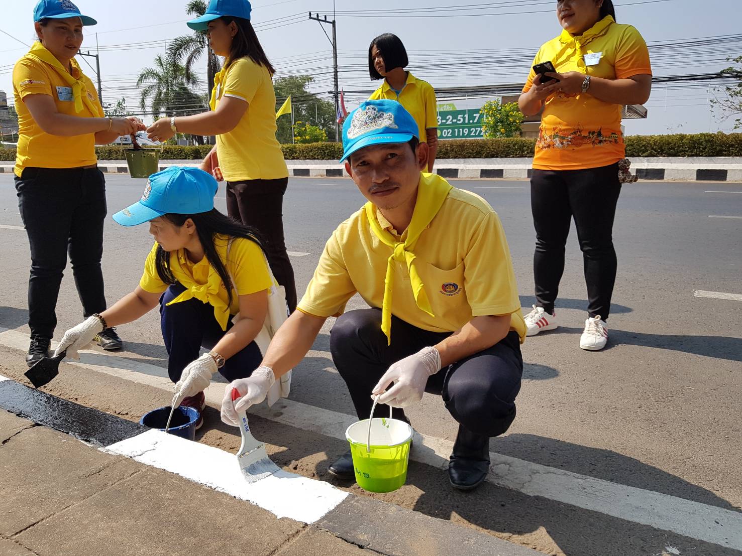 ร่วมกิจกรรมจิตอาสา เราทำความดีเพื่อชาต ศาสน์ กษัตริย์