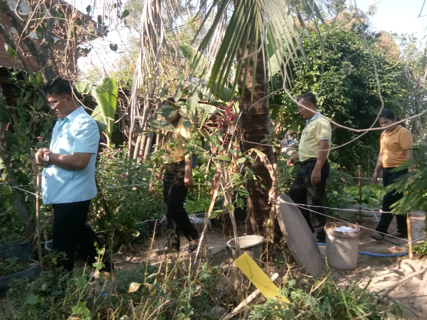 ยโสธร….ลงพื้นที่สำรวจศูนย์เรียนรู้เศรษฐกิจพอเพียง “สวนพ่อพอเพียง”