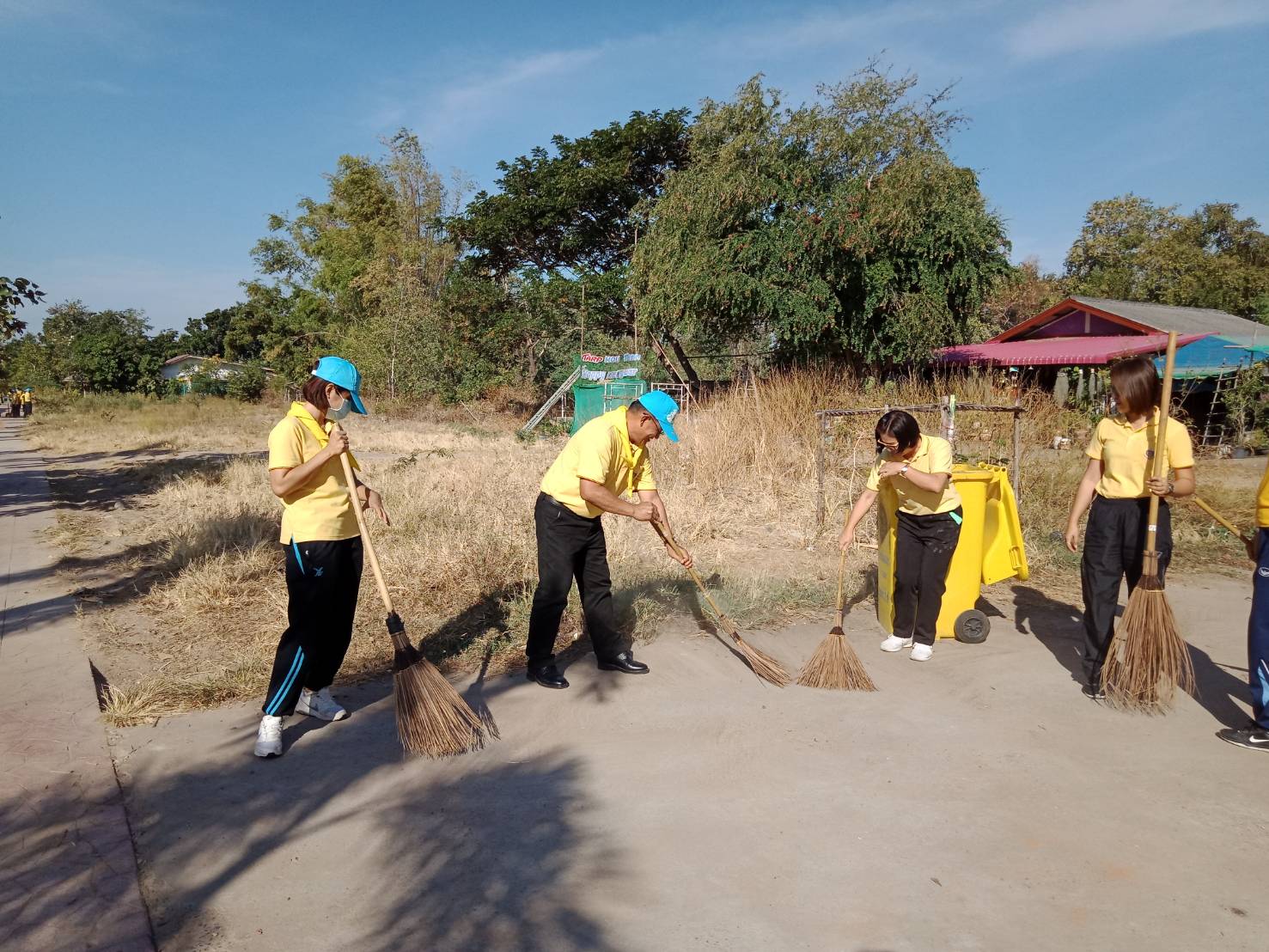 ยโสธร…ร่วมกิจกรรมจิตอาสา