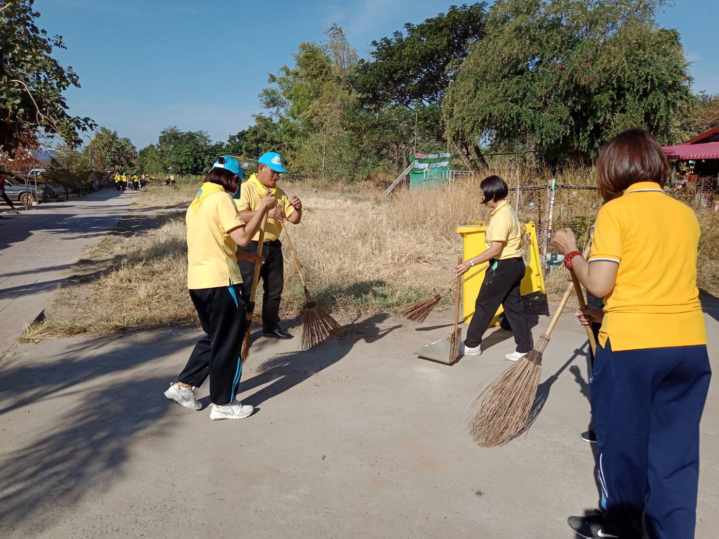 ยโสธร…ร่วมกิจกรรมจิตอาสา