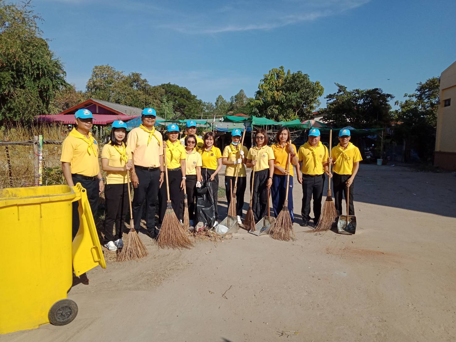 ยโสธร…ร่วมกิจกรรมจิตอาสา