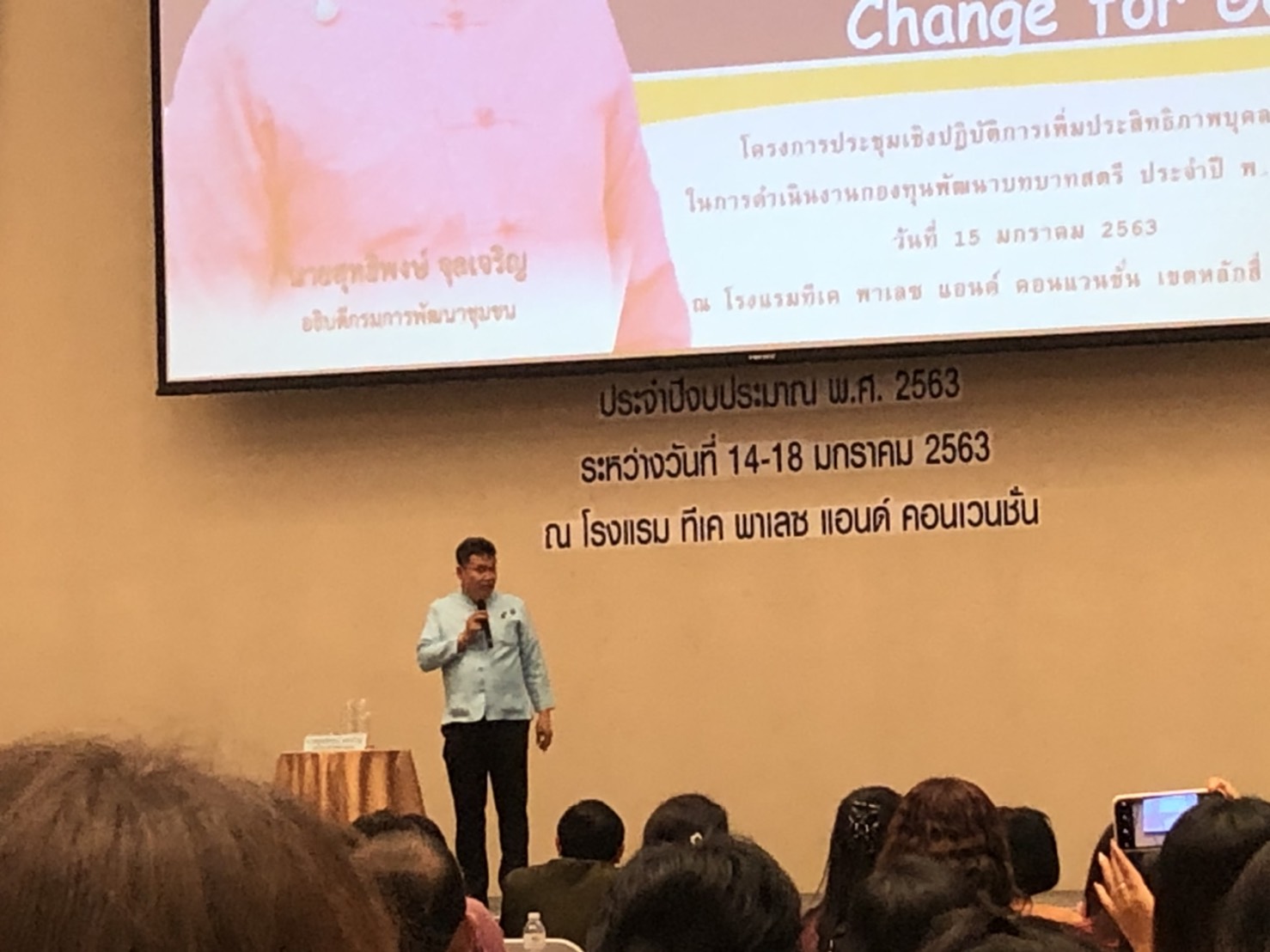 ยโสธร….ร่วมโครงการประชุมเชิงปฎิบัติการเพิ่มประสิทธิภาพบุคลากรในการบริหารงานกองทุนพัฒนาบทบาทสตรี