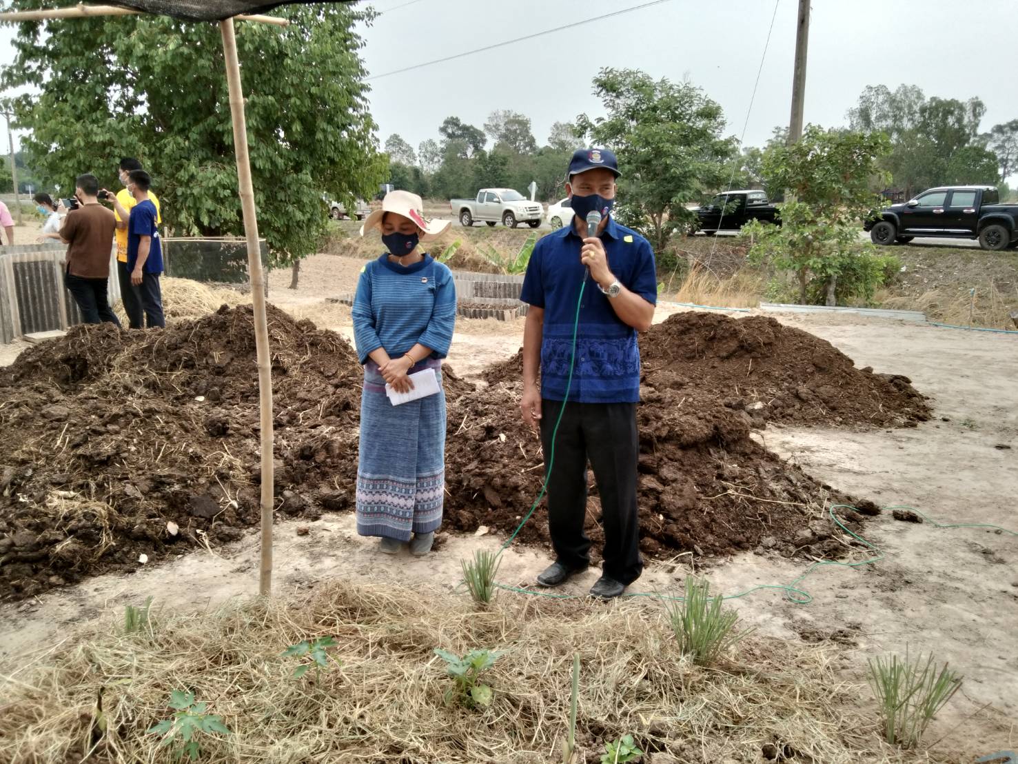 ยโสธร…Kick off สตรีแบ่งปันรัก ปลูกพืชผักปลอดภัย อำเภอป่าติ้ว จังหวัดยโสธร