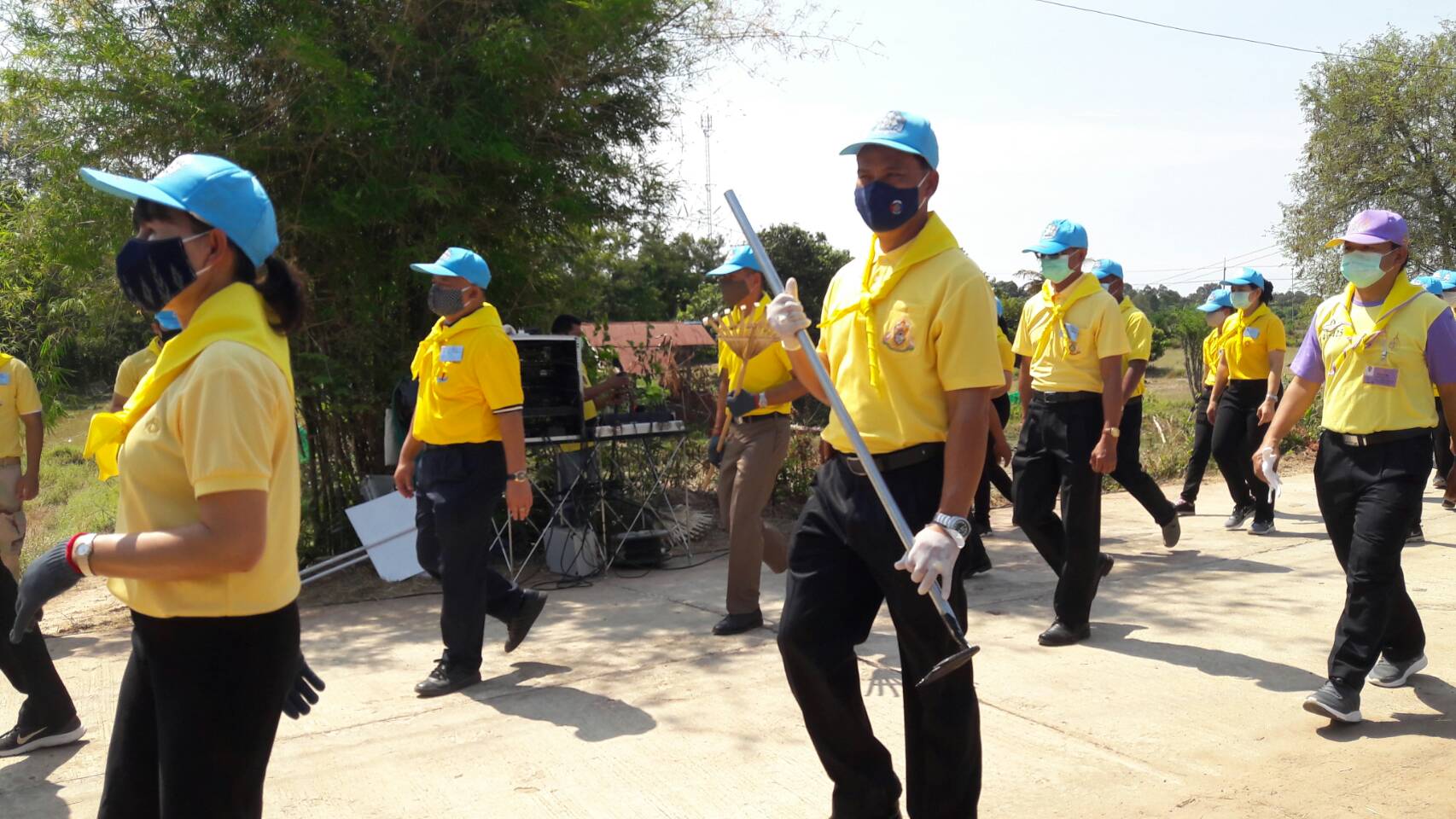 ยโสธร…ร่วมกิจกรรมจิตอาสาพัฒนาชุมชน ริมน้ำ คูคลอง