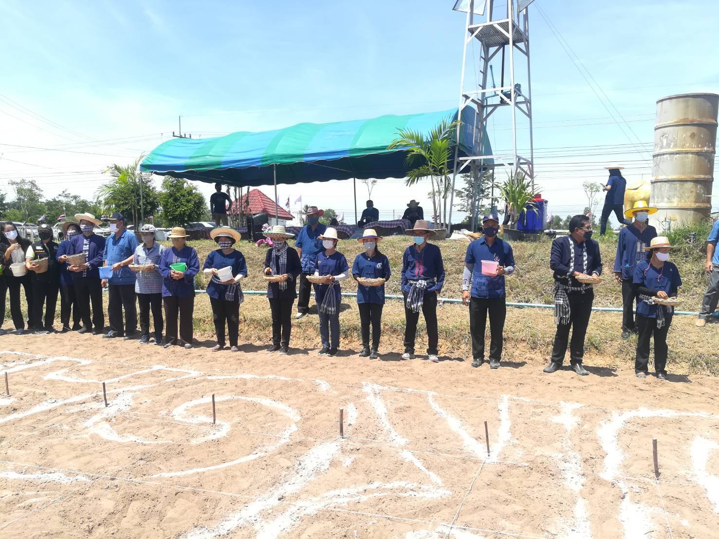 พช.ยโสธร….“ร่วมลงขัน ชวนกัน ไปทำนา”จังหวัดยโสธร