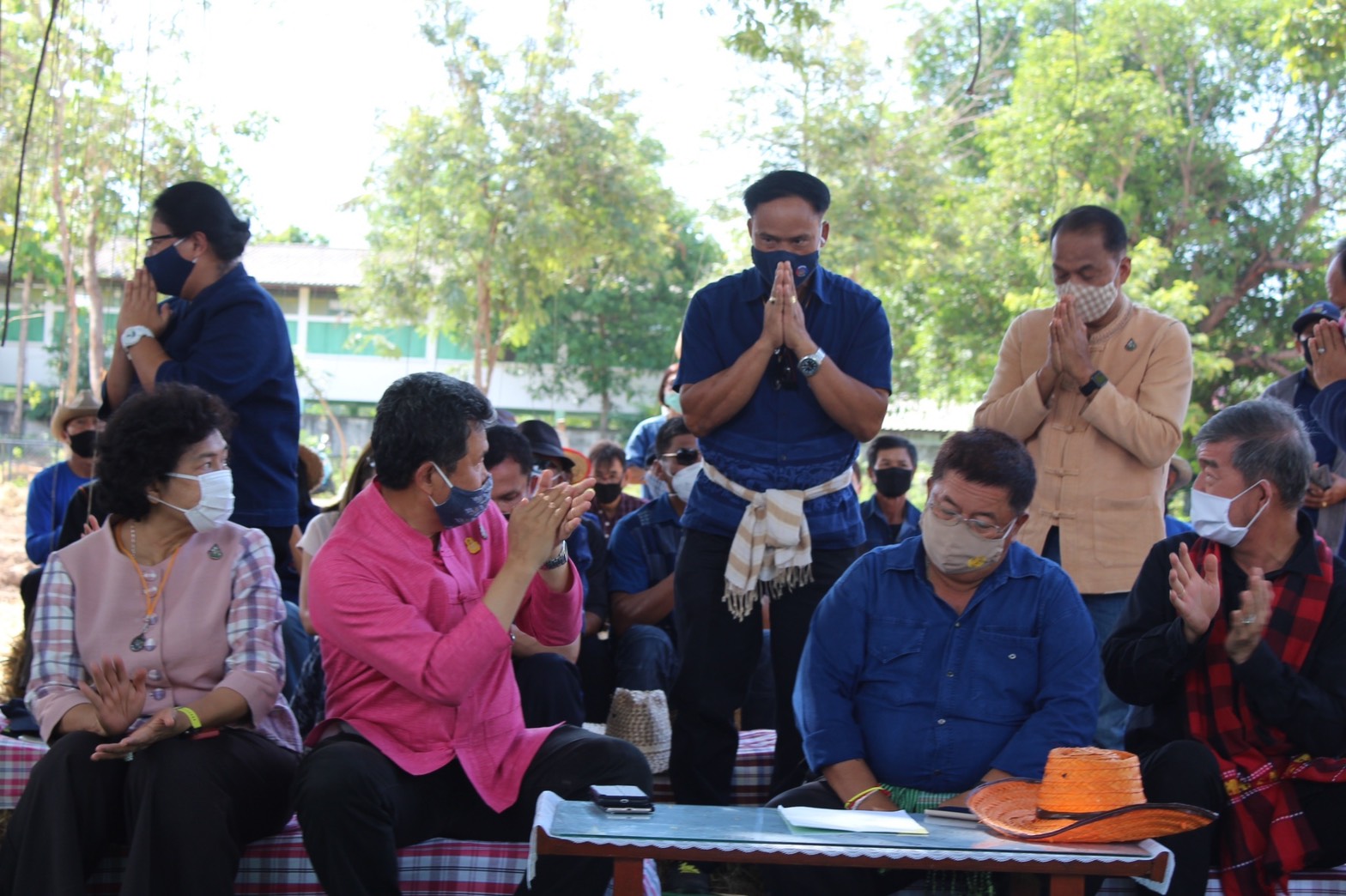 ยโสธร…ร่วมกิจกรรมโครงการขับเคลื่อนพื้นที่ต้นแบบการพัฒนาคุณภาพชีวิตตามหลักทฤษฎีใหม่ ของพระบาทสมเด็จพระเจ้าอยู่หัว รัชกาลที่ 9 ประยุกต์ สู่ “โคก หนอง นา โมเดล”