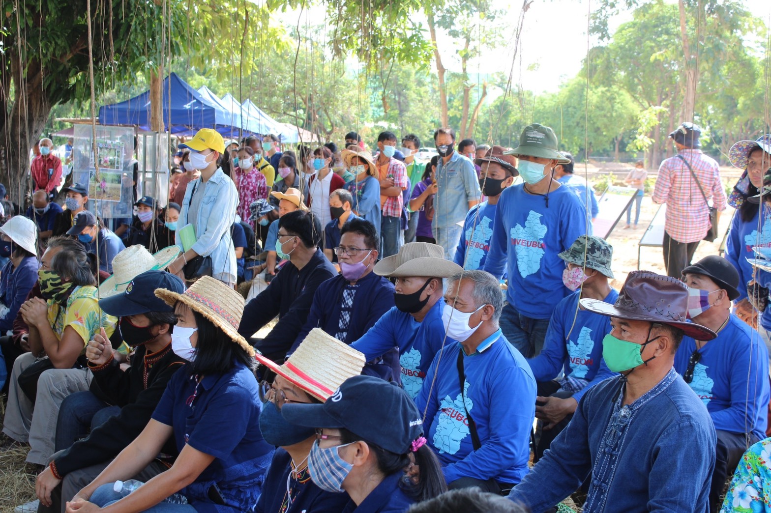 ยโสธร…ร่วมกิจกรรมโครงการขับเคลื่อนพื้นที่ต้นแบบการพัฒนาคุณภาพชีวิตตามหลักทฤษฎีใหม่ ของพระบาทสมเด็จพระเจ้าอยู่หัว รัชกาลที่ 9 ประยุกต์ สู่ “โคก หนอง นา โมเดล”