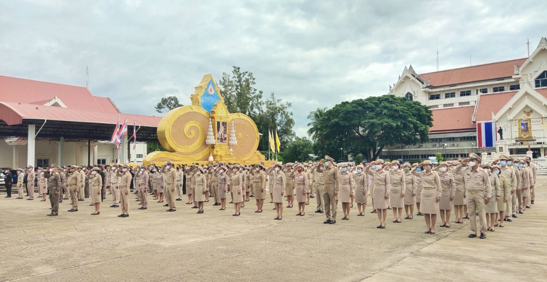 กิจกรรมการรณรงค์ ปลุกจิตสำนึก “การร้องเพลงชาติไทย” เนื่องในวันพระราชทานธงชาติไทย