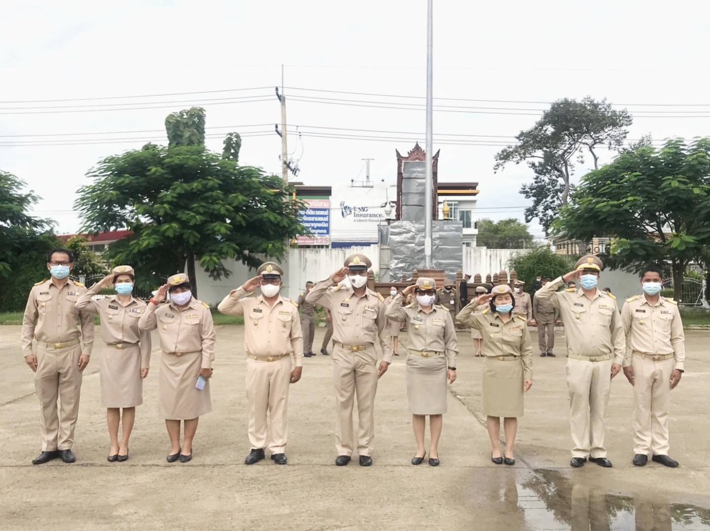 กิจกรรมการรณรงค์ ปลุกจิตสำนึก “การร้องเพลงชาติไทย” เนื่องในวันพระราชทานธงชาติไทย