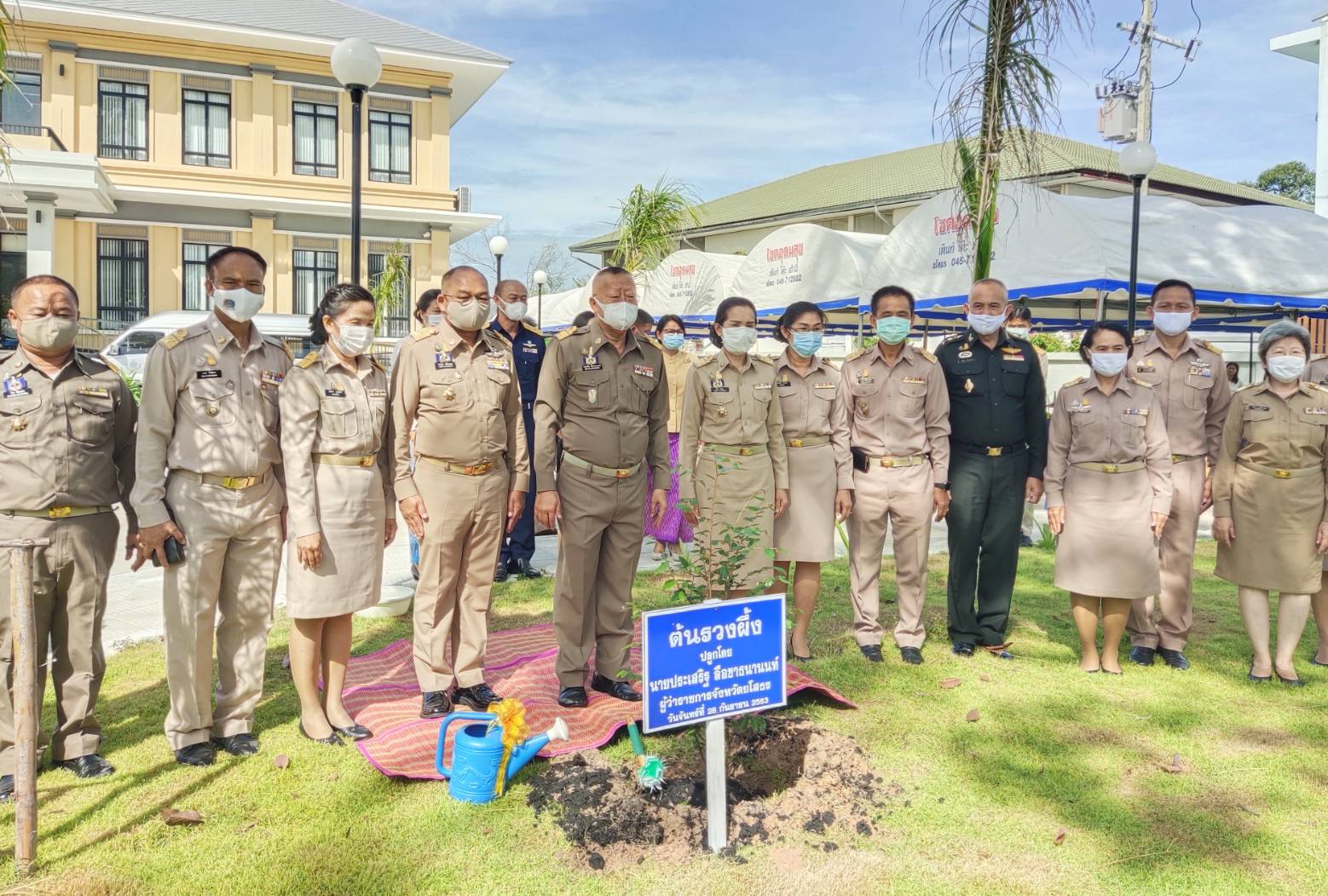 พช.ยโสธร เข้าร่วมพิธีเปิดอาคารสำนักงานธนารักษ์พื้นที่ยโสธ