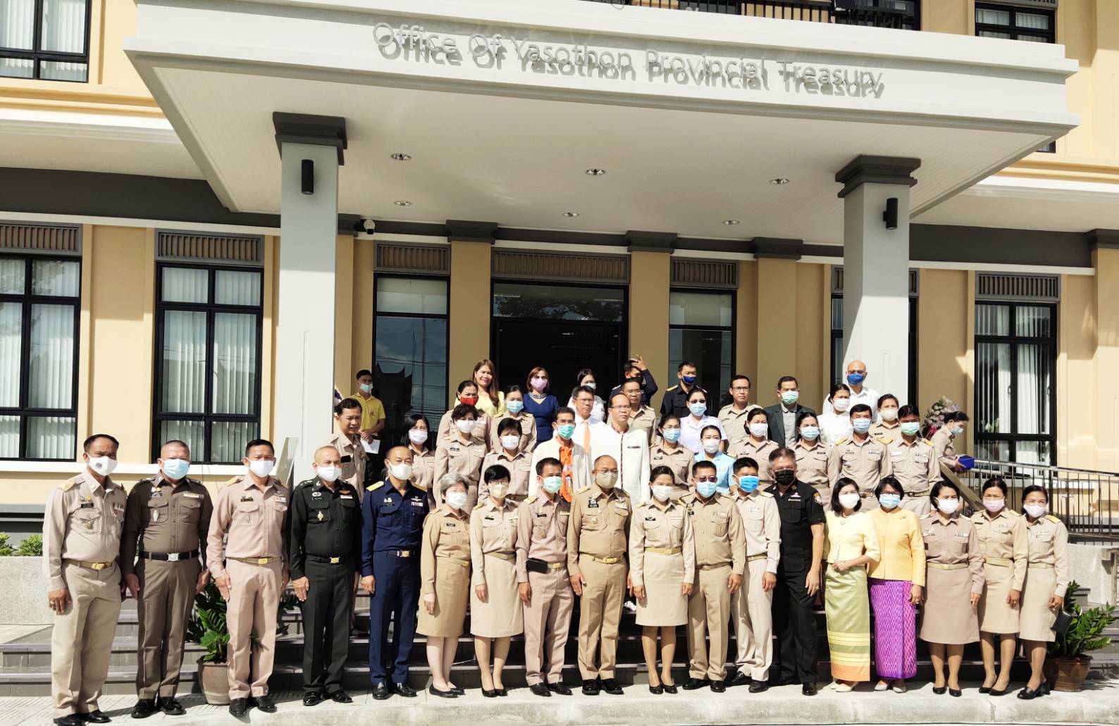 พช.ยโสธร เข้าร่วมพิธีเปิดอาคารสำนักงานธนารักษ์พื้นที่ยโสธ