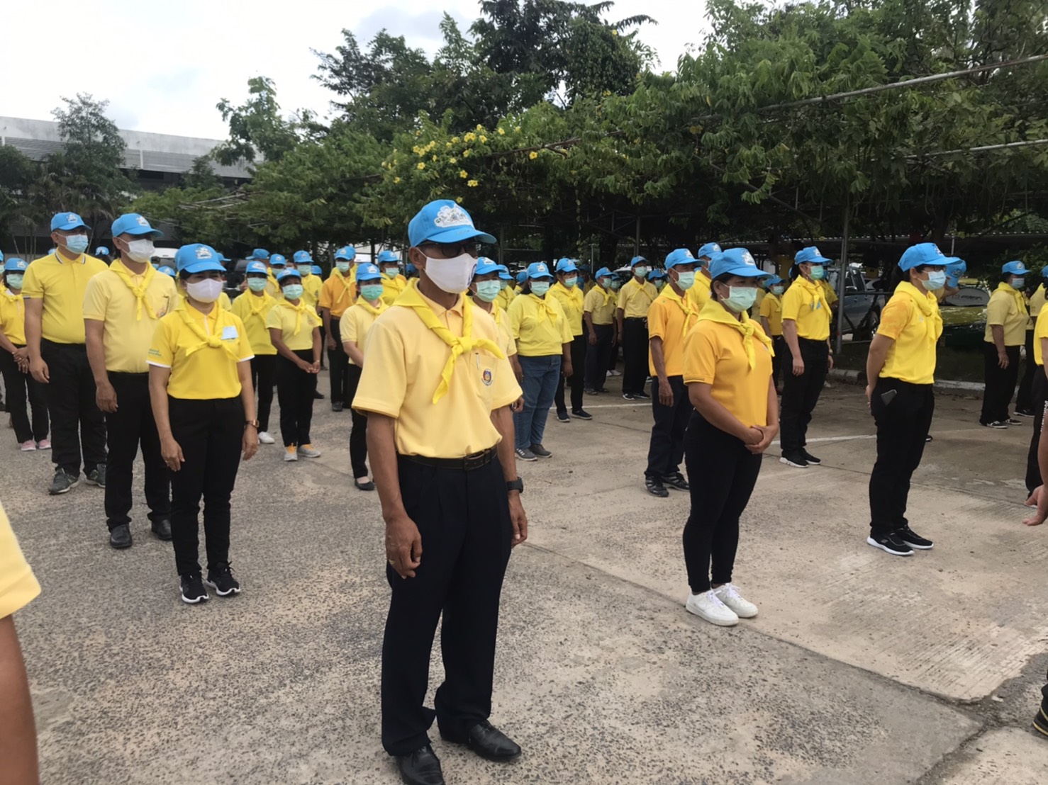 ยโสธรจิตอาสาพระราชทาน ร่วมกิจกรรมจิตอาสาพัฒนาโรงพยาบาล สถานพยาบาล ณ รพ. คำเขื่อนแก้ว จังหวัดยโสธ