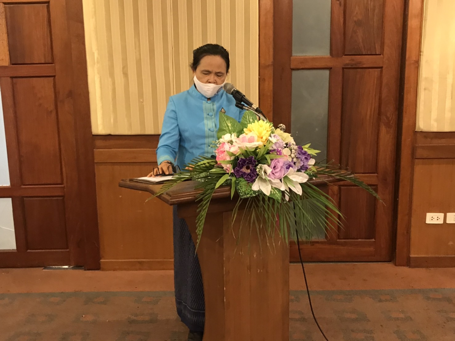 พช.ยโสธร จัดโครงการประชุมเชิงปฏิบัติการพัฒนาศักยภาพ  เจ้าหน้าที่พัฒนาชุมชนจังหวัดยโสธร ประจำปี 2563  โดยท่านพัฒนาการจังหวัดยโสธรได้มอบนโยบายเหลียวหลัง…แลหน้า งานพัฒนาชุมขน คนพช.ยโสธร ก้าวอย่างสู่ปีที่ 59 ประจำปี 256