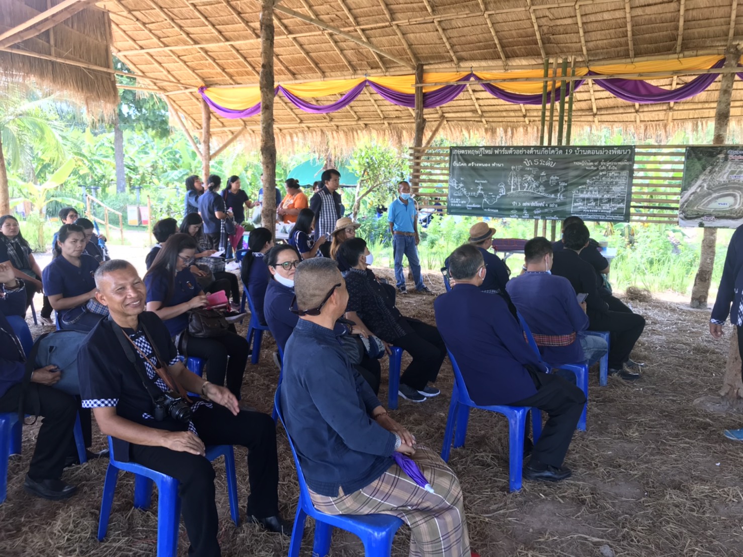 พช.ยโสธร จัดโครงการประชุมเชิงปฏิบัติการพัฒนาศักยภาพ  เจ้าหน้าที่พัฒนาชุมชนจังหวัดยโสธร ประจำปี 2563  โดยท่านพัฒนาการจังหวัดยโสธรได้มอบนโยบายเหลียวหลัง…แลหน้า งานพัฒนาชุมขน คนพช.ยโสธร ก้าวอย่างสู่ปีที่ 59 ประจำปี 256