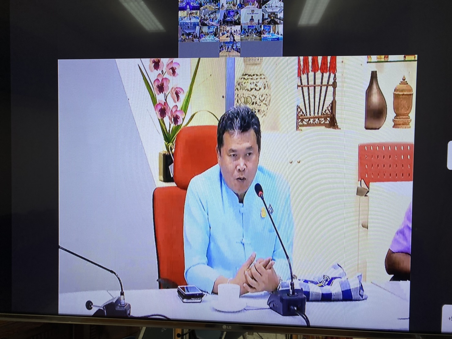 “ยโสธร..ร่วมรับฟังการประชุมเพื่อสนับสนุนการดำเนินงานโครงการการบริหารการจัดเก็บข้อมูลความจำเป็นพื้นฐาน (จปฐ.) ด้วยเครื่องมืออิเล็กทรอนิกส์ ปี 2563 ผ่านระบบวีดิทัศน์ทางไกล (Video Conference)”