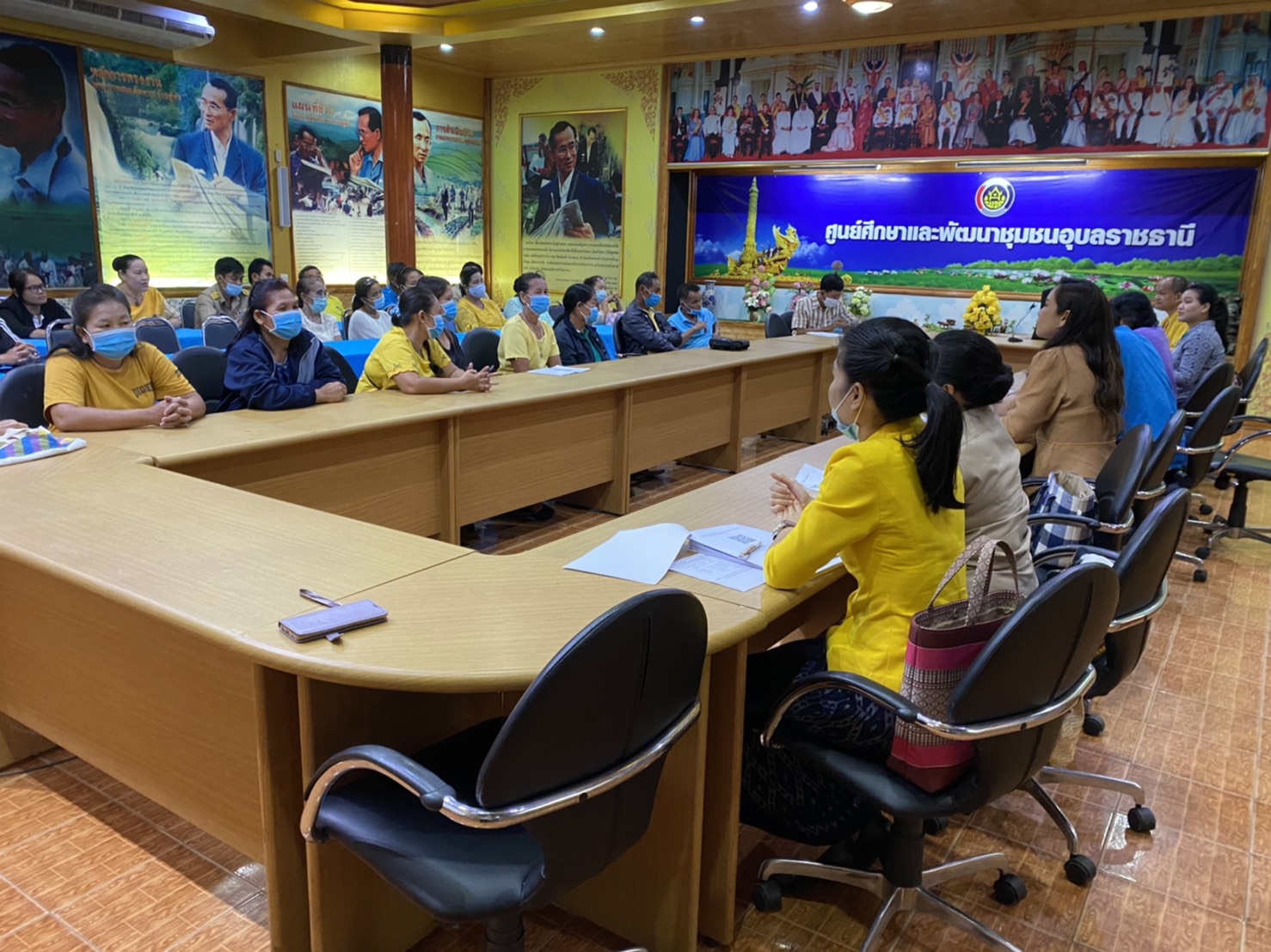 “ยโสธร..ร่วมประเมินผลโครงการตามแผนปฏิบัติราชการของกรมการพัฒนาชุมชน ประจำปี 2563”