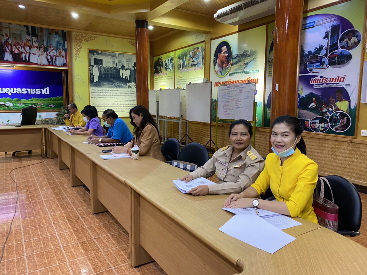 “ยโสธร..ร่วมประเมินผลโครงการตามแผนปฏิบัติราชการของกรมการพัฒนาชุมชน ประจำปี 2563”