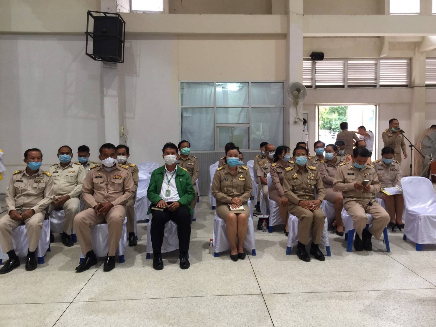 พจ.ยโสธร ร่วมตรวจเยี่ยมพบปะกำนัน ผู้ใหญ่บ้าน ฯลฯ  และผู้บริหารองค์กรปกครองส่วนท้องถิ่นในพื้นที่อำเภอค้อวัง