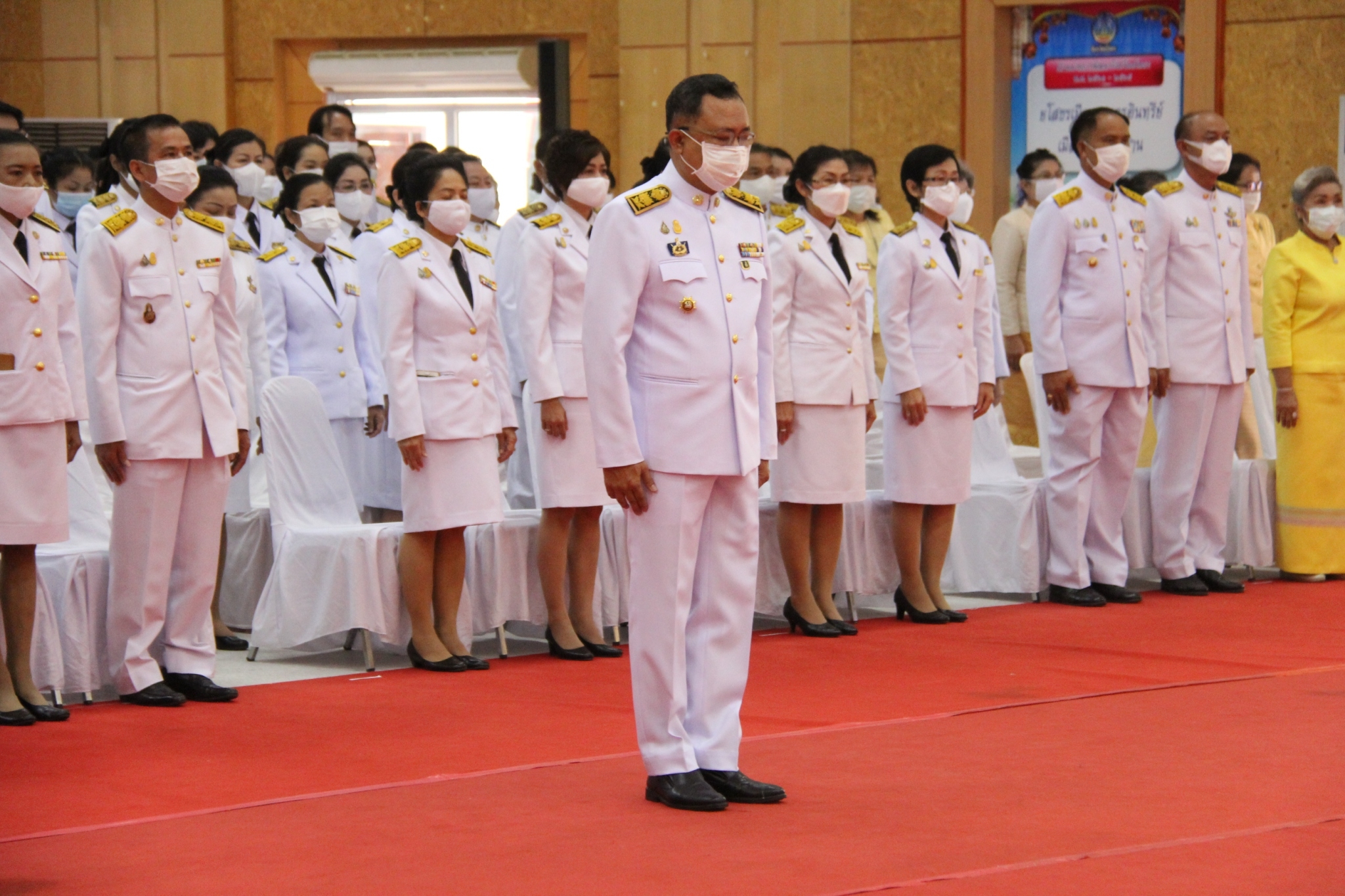 พช.ยโสธร ร่วมกิจกรรมน้อมรำลึกเนื่องในวันคล้ายวันพระราชสมภพ ครบ 120 ปี สมเด็จพระศรีนครินทราบรมราชชนนี