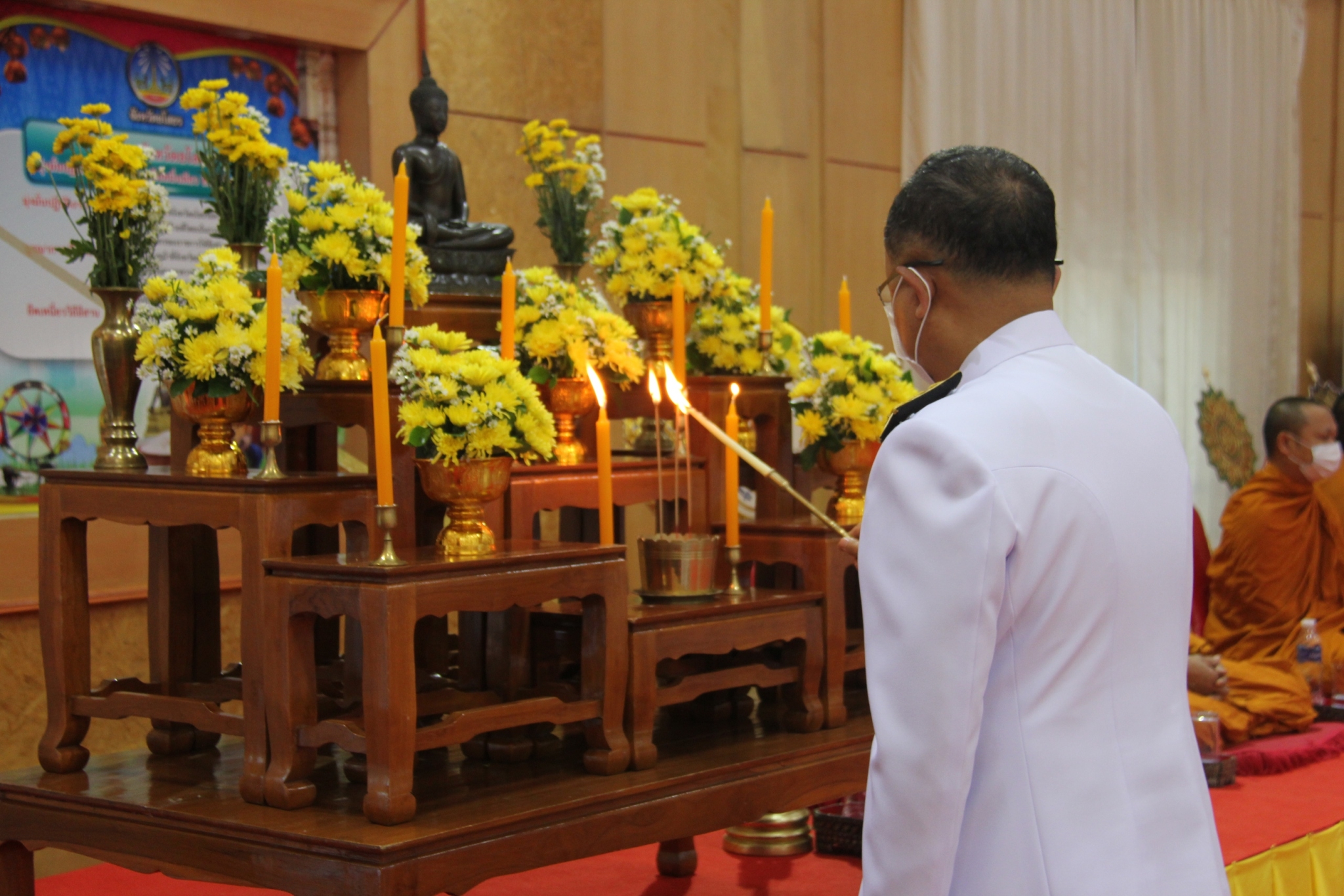 พช.ยโสธร ร่วมกิจกรรมน้อมรำลึกเนื่องในวันคล้ายวันพระราชสมภพ ครบ 120 ปี สมเด็จพระศรีนครินทราบรมราชชนนี