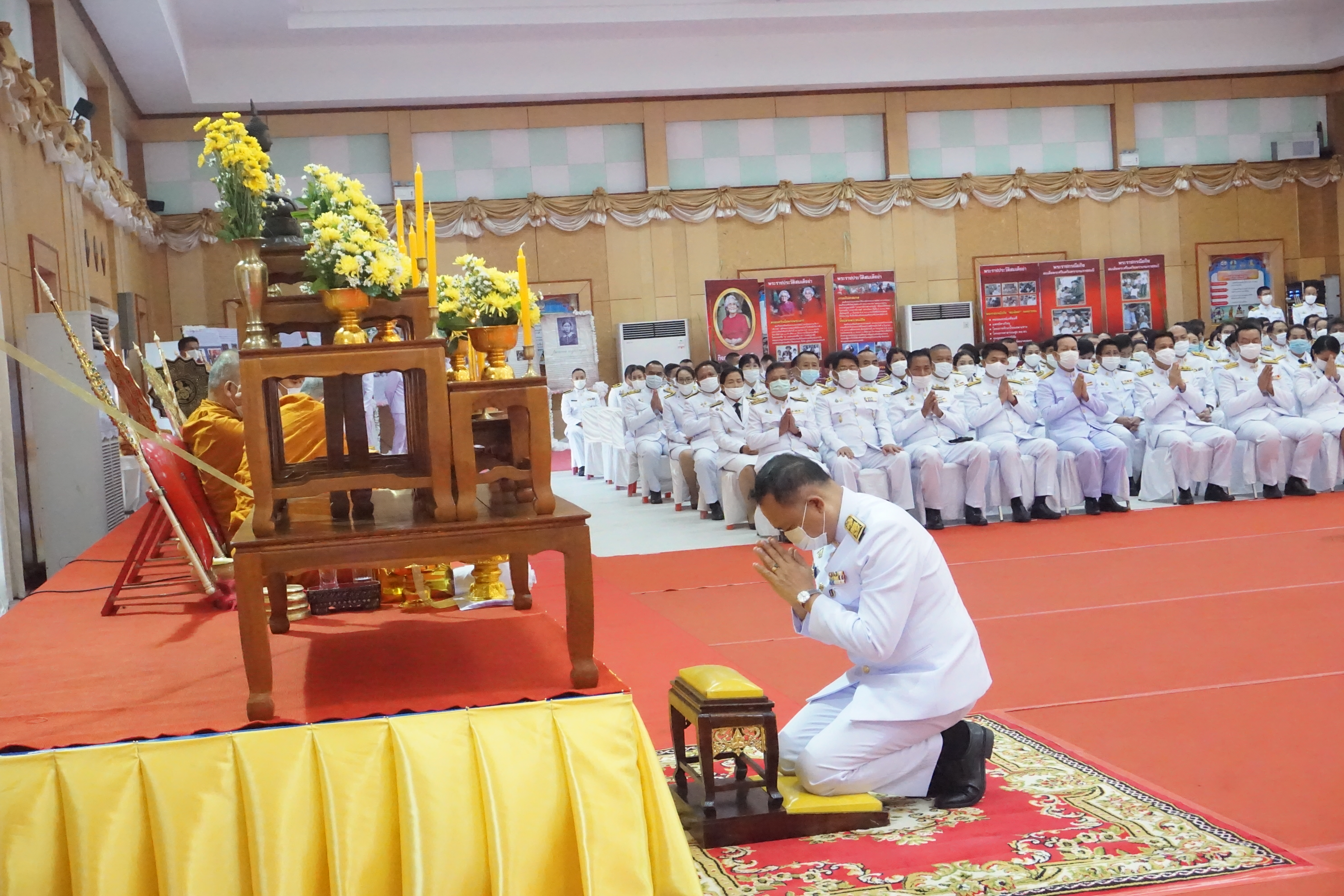 พช.ยโสธร ร่วมกิจกรรมน้อมรำลึกเนื่องในวันคล้ายวันพระราชสมภพ ครบ 120 ปี สมเด็จพระศรีนครินทราบรมราชชนนี