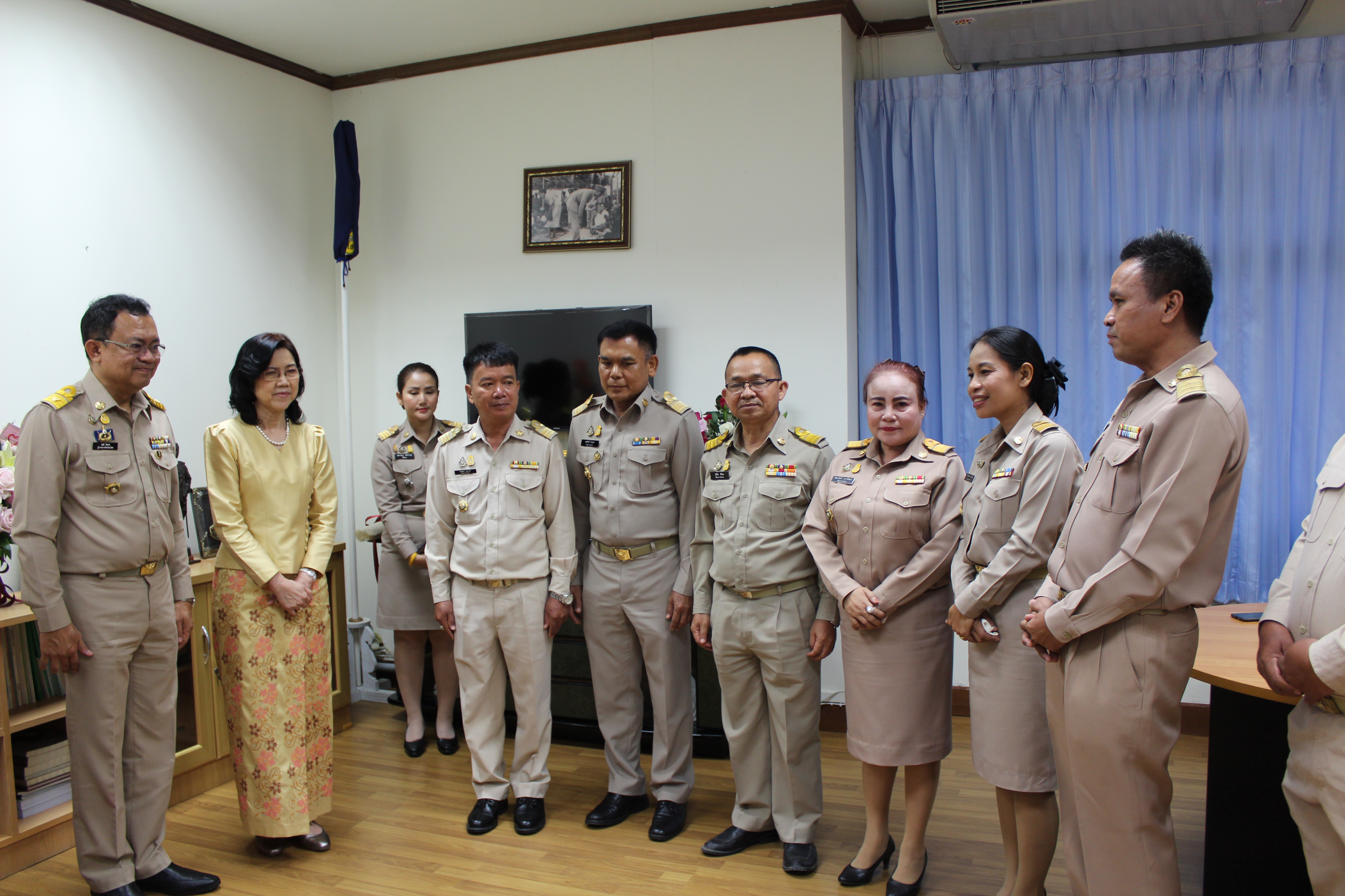 พช.ยโสธร ร่วมต้อนรับและแสดงความยินดี กับผู้ว่าราชการจังหวัดยโสธรคนใหม่