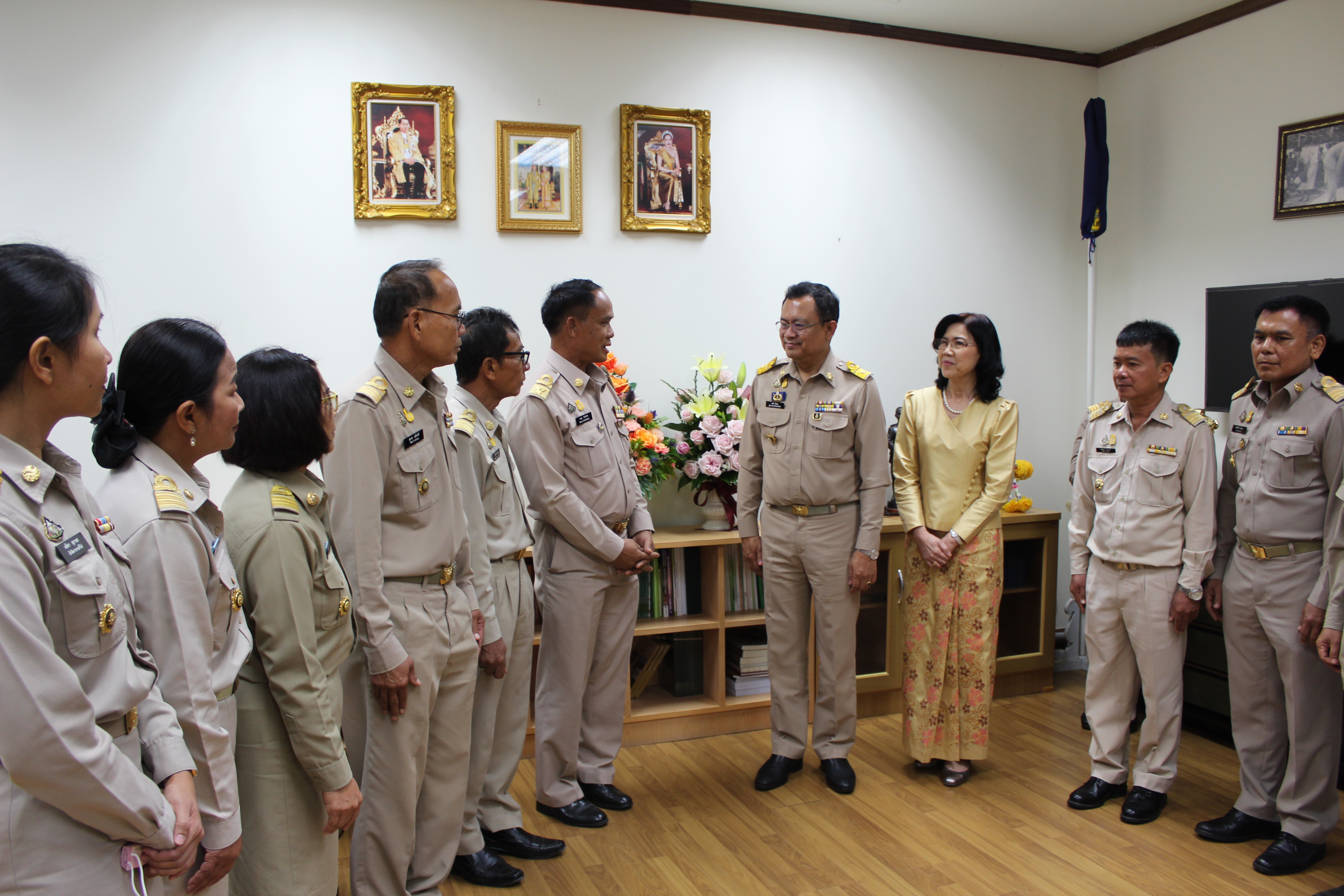 พช.ยโสธร ร่วมต้อนรับและแสดงความยินดี กับผู้ว่าราชการจังหวัดยโสธรคนใหม่