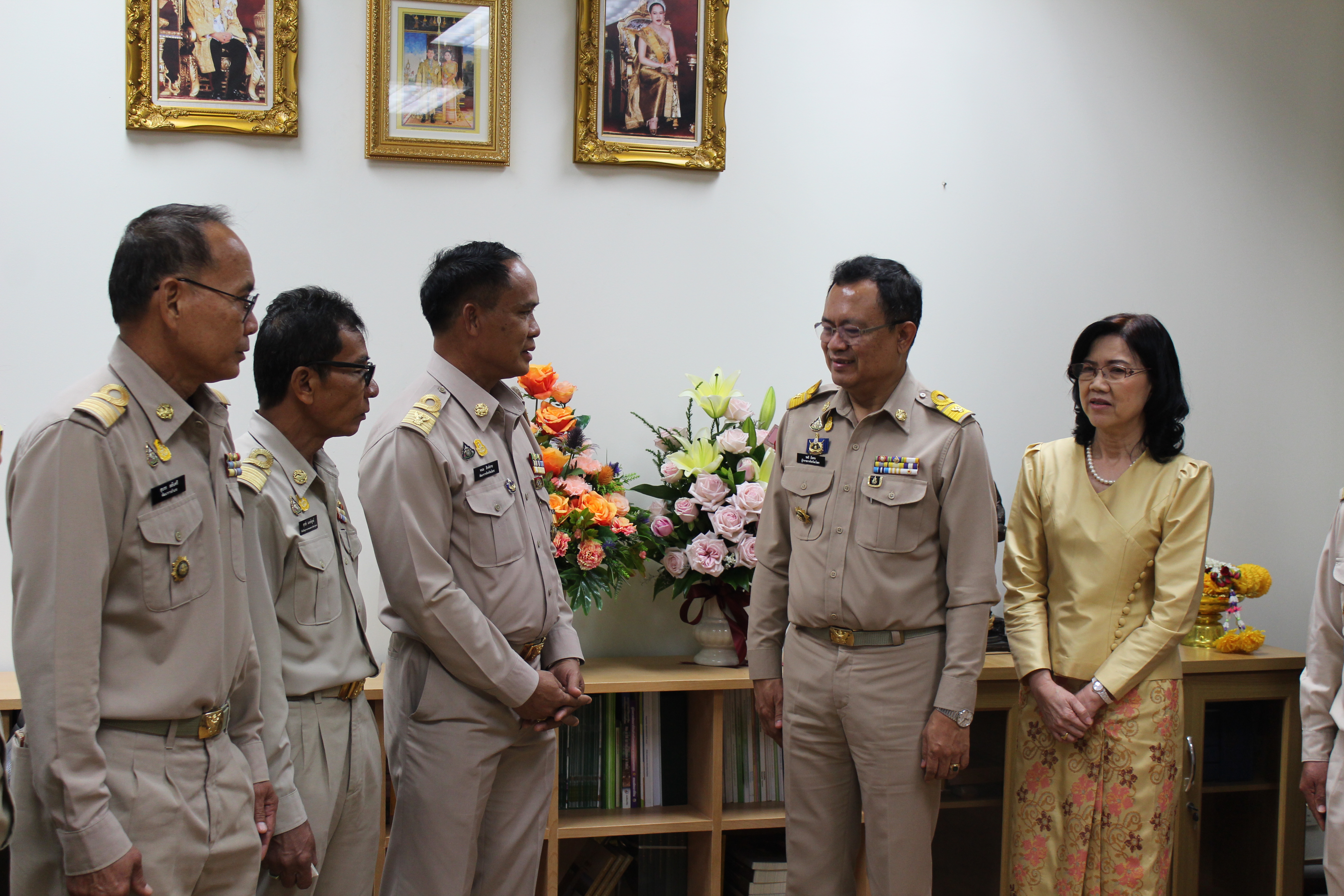 พช.ยโสธร ร่วมต้อนรับและแสดงความยินดี กับผู้ว่าราชการจังหวัดยโสธรคนใหม่