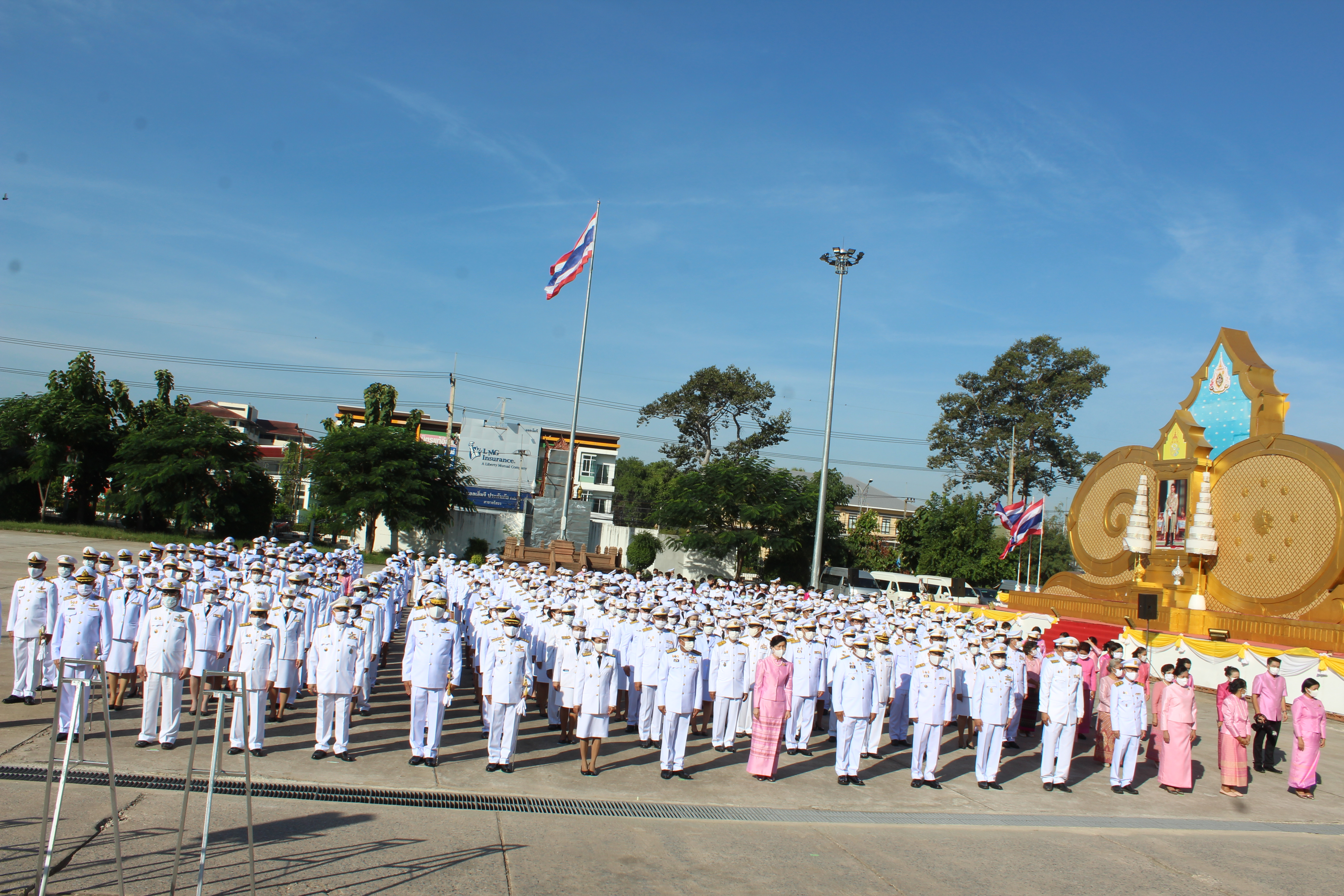 พช.ยโสธร ร่วมพิธีน้อมรำลึกในวันคล้ายวันสวรรคต พระบาทสมเด็จพระจุลจอมเกล้าเจ้าอยู่หัว