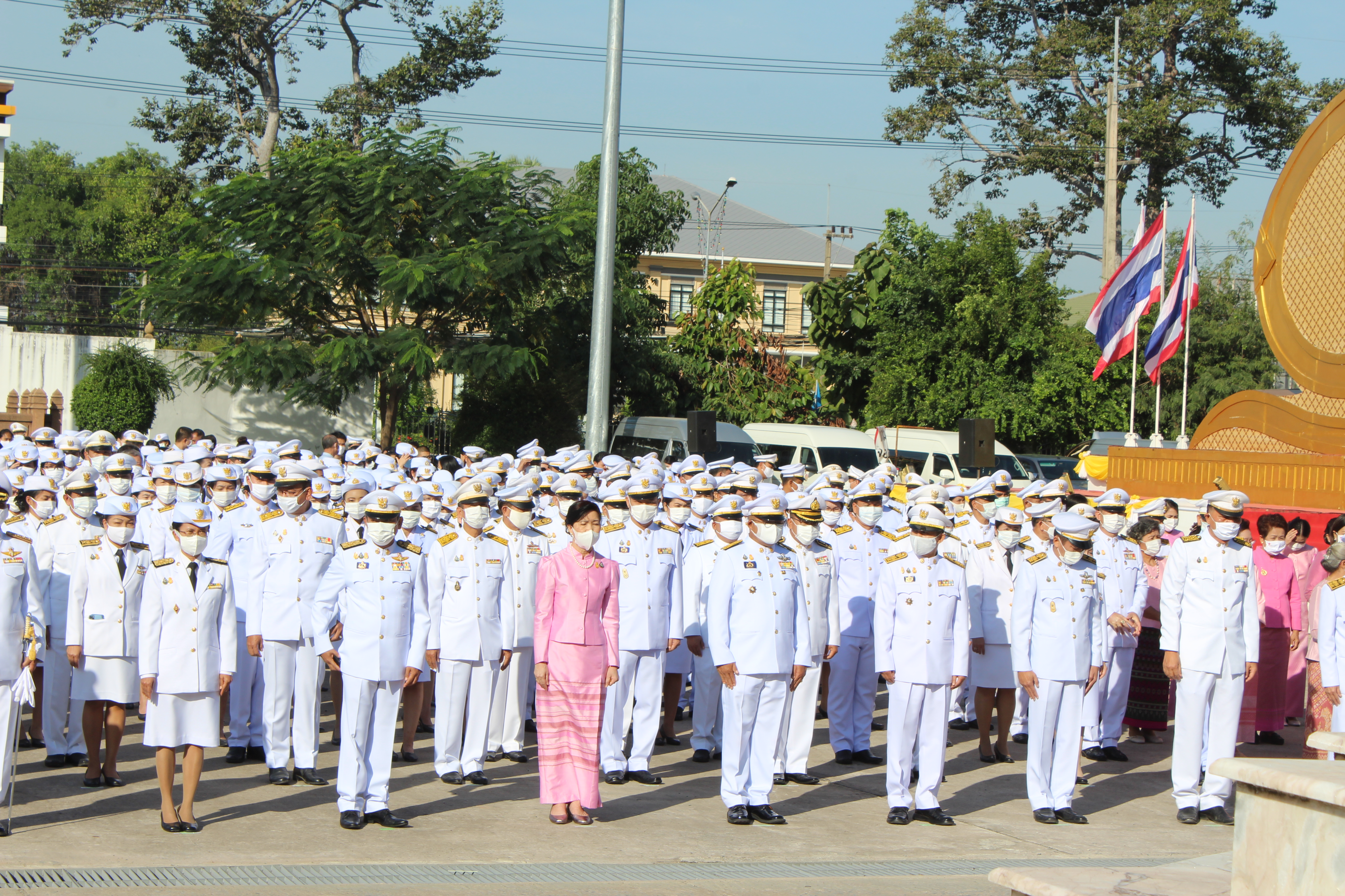 พช.ยโสธร ร่วมพิธีน้อมรำลึกในวันคล้ายวันสวรรคต พระบาทสมเด็จพระจุลจอมเกล้าเจ้าอยู่หัว