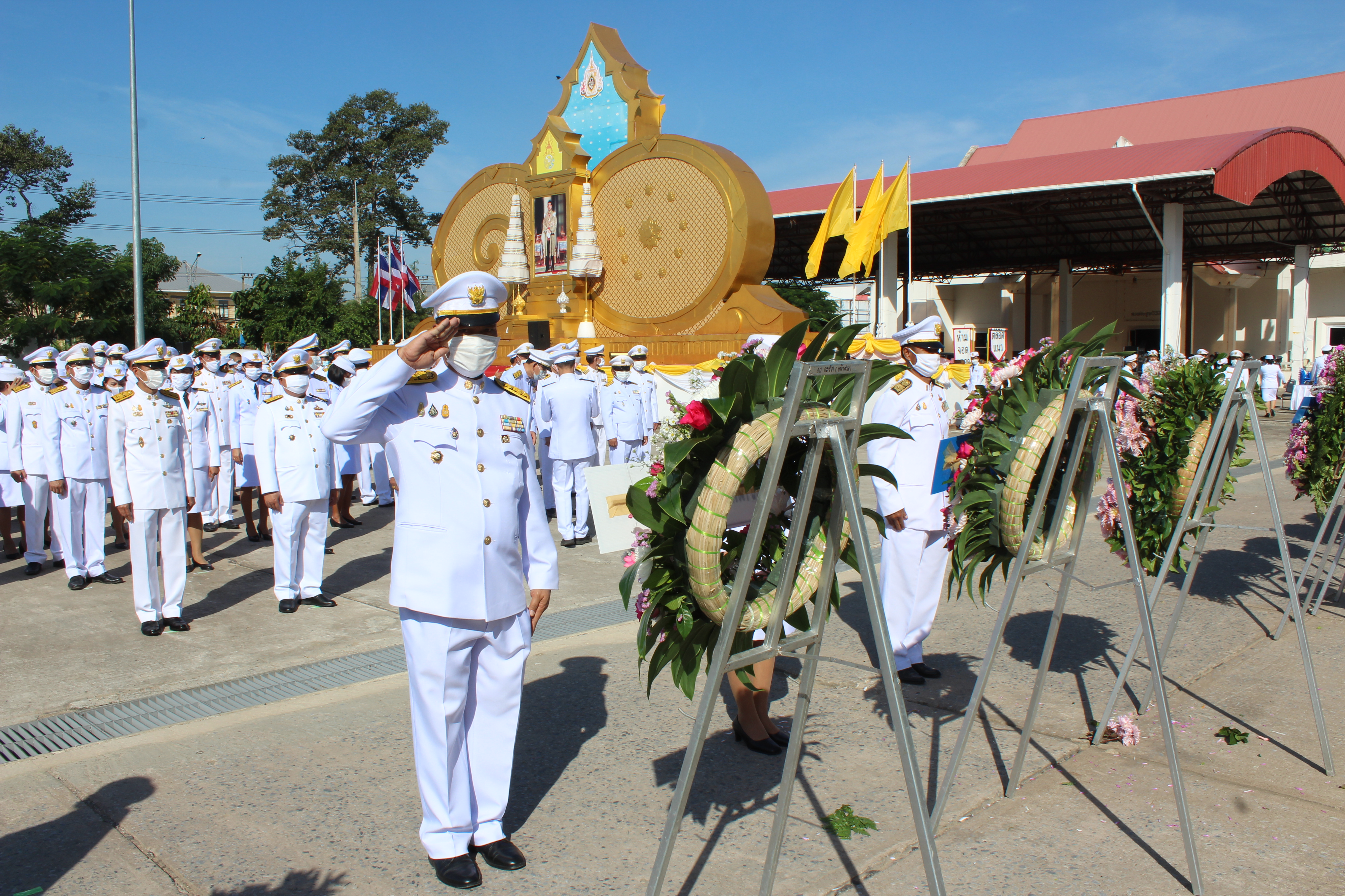 พช.ยโสธร ร่วมพิธีน้อมรำลึกในวันคล้ายวันสวรรคต พระบาทสมเด็จพระจุลจอมเกล้าเจ้าอยู่หัว