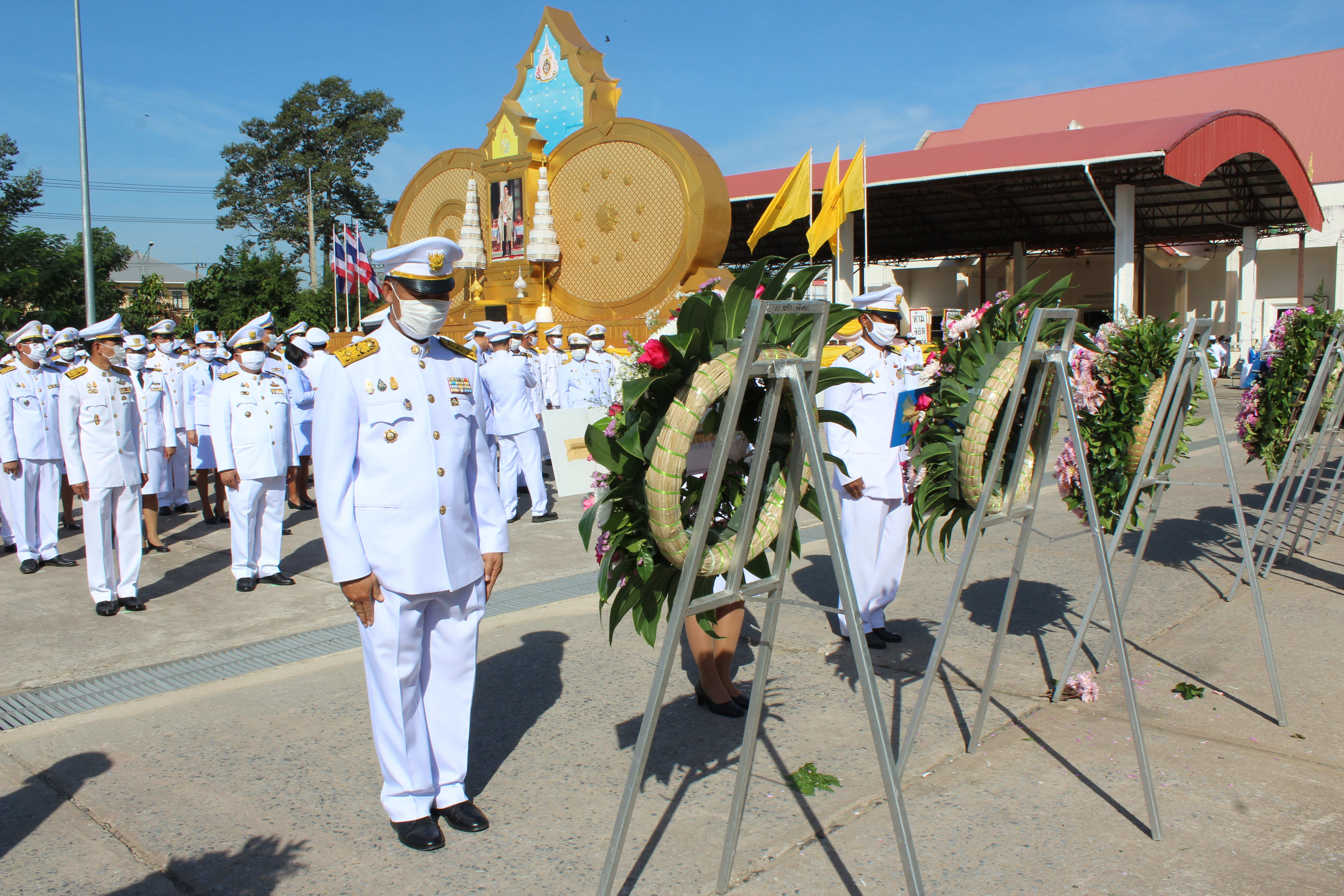 พช.ยโสธร ร่วมพิธีน้อมรำลึกในวันคล้ายวันสวรรคต พระบาทสมเด็จพระจุลจอมเกล้าเจ้าอยู่หัว