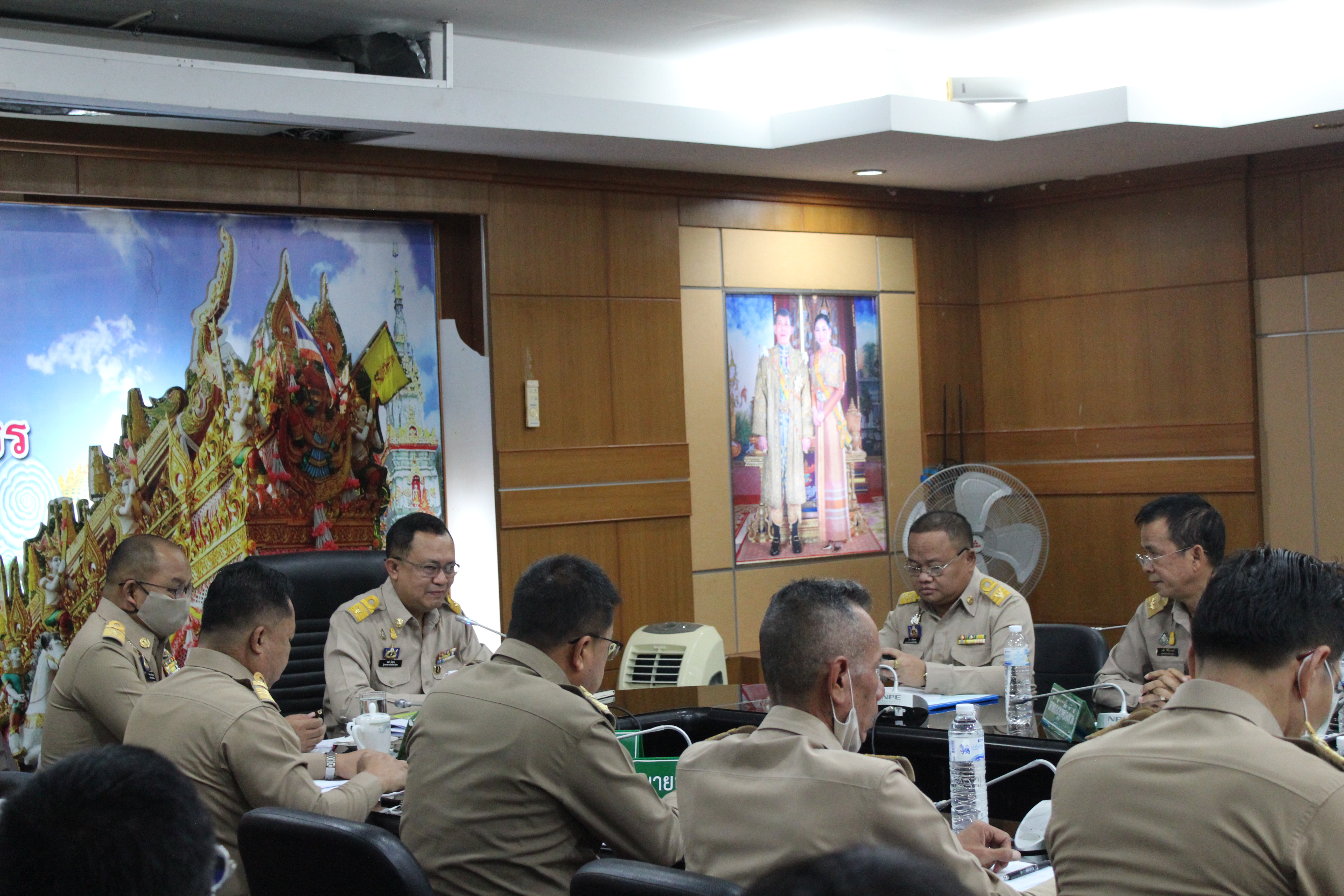 พจ.ยโสธร ร่วมประชุมหัวหน้าส่วนราชการ หัวหน้าหน่วยงานรัฐวิสาหกิจ ในสังกัดกระทรวงมหาดไทยและนายอำเภอ ประจำเดือน ตุลาคม 2563