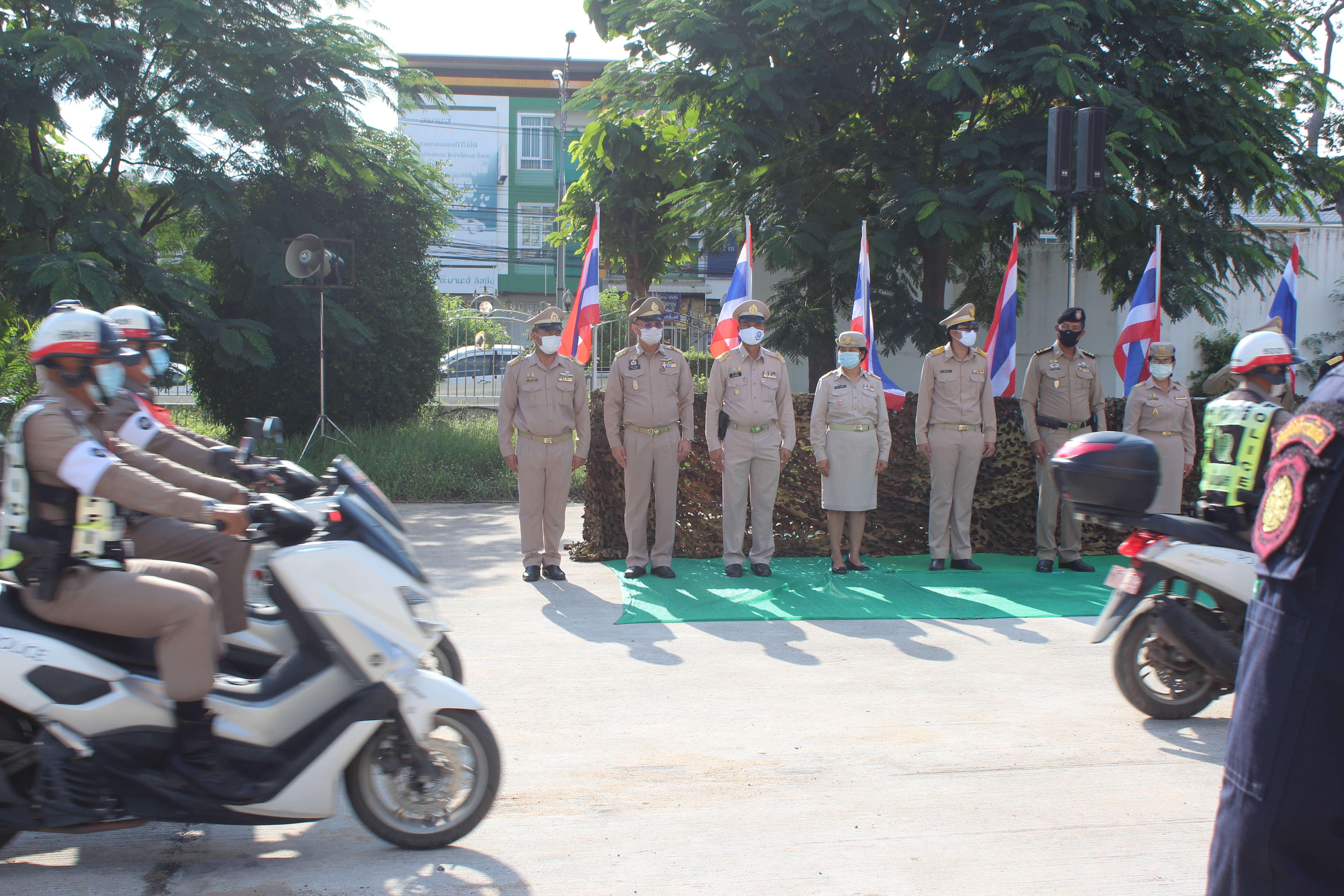 พช.ยโสธร ร่วมพิธีปล่อยแถวปฏิบัติการ “พิทักษ์ยศสุนทร” เพื่อรักษาความสงบเรียบร้อยการป้องกันและปราบปรามยาเสพติดฯ จังหวัดยโสธร