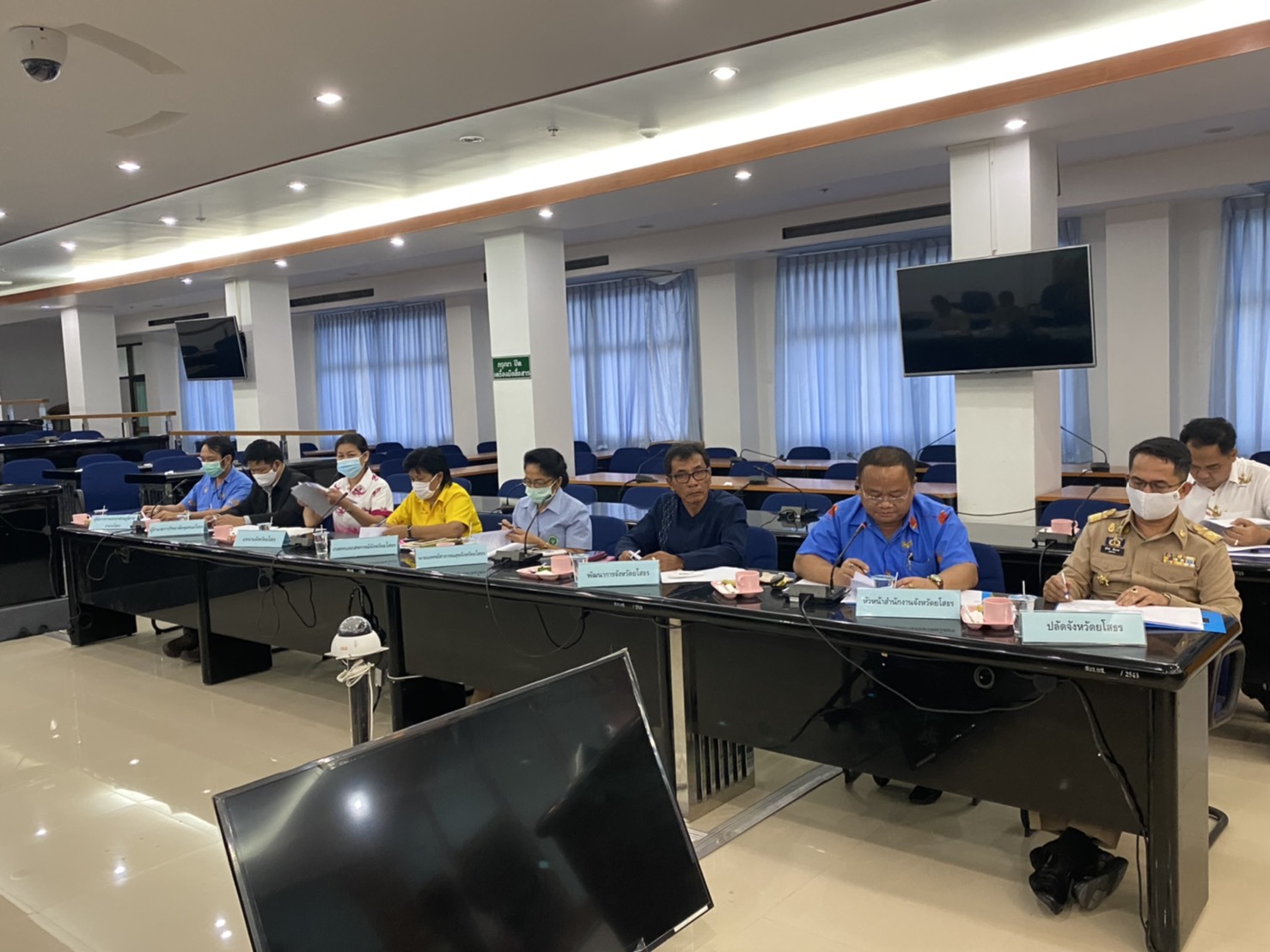 พช.ยโสธร เข้าร่วมประชุมคณะกรรมการขับเคลื่อนไทยไปด้วยกันระดับจังหวัด ครั้งที่ 1/2563