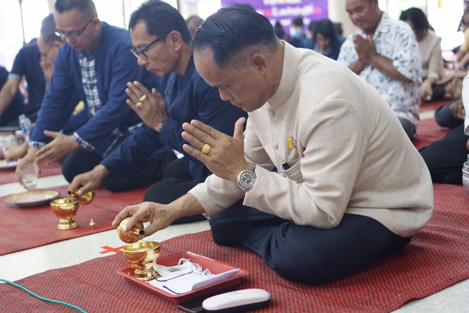 พช.ยโสธร จัดกิจกรรมวันคล้ายวันก่อตั้งกรมการพัฒนาชุมชน ครบรอบ 58 ปี ประจำปี 2563