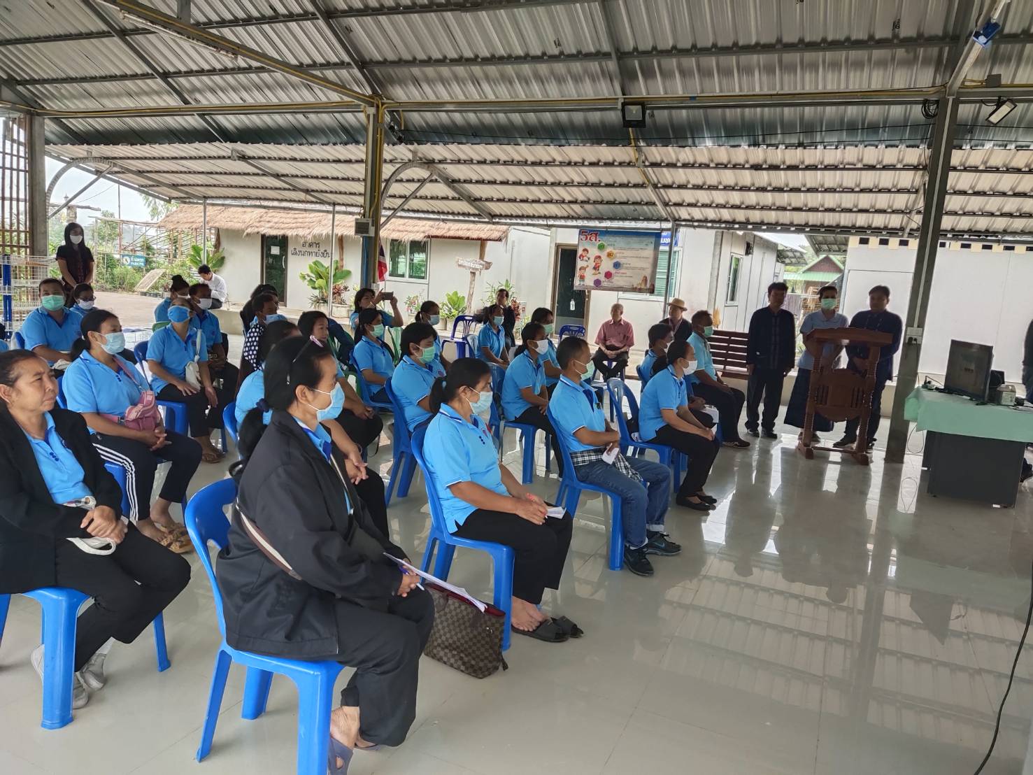 พจ.ยโสธร เปิดการอบรมการดำเนินงานการเกษตรอินทรีย์  วิถีเศรษฐกิจพอเพียง ตามศาสตร์พระราชา