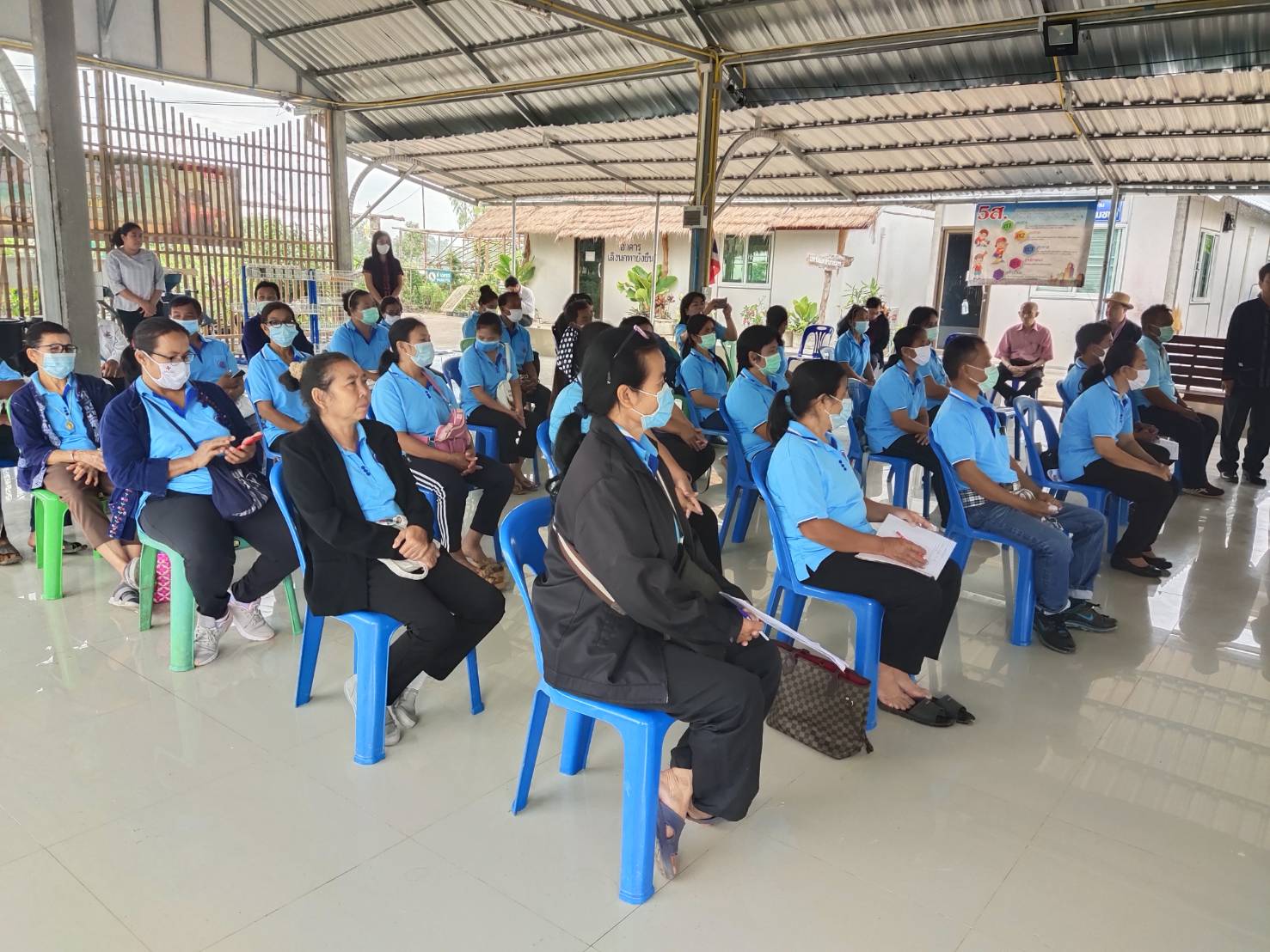 พจ.ยโสธร เปิดการอบรมการดำเนินงานการเกษตรอินทรีย์  วิถีเศรษฐกิจพอเพียง ตามศาสตร์พระราชา