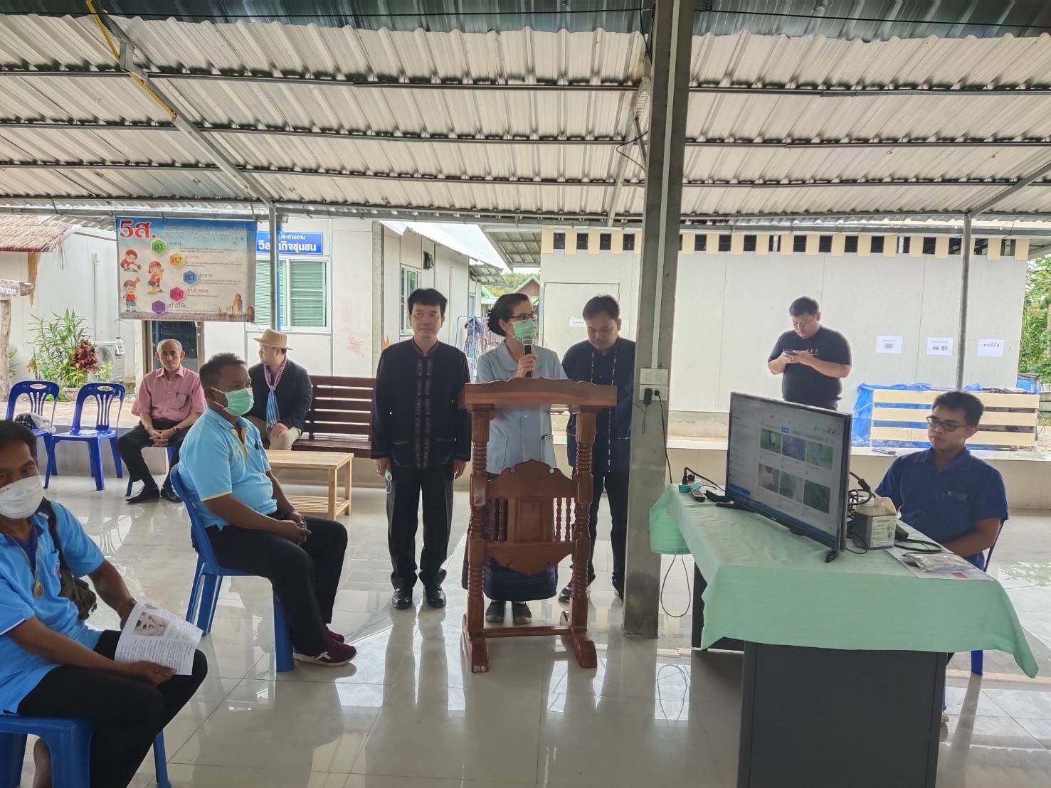 พจ.ยโสธร เปิดการอบรมการดำเนินงานการเกษตรอินทรีย์  วิถีเศรษฐกิจพอเพียง ตามศาสตร์พระราชา