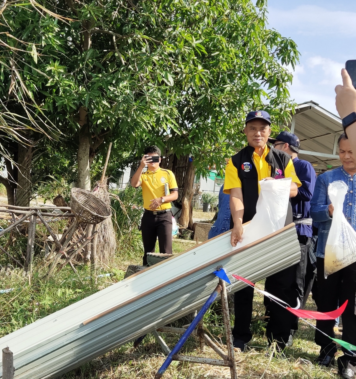 พจ.ยโสธร ร่วมกิจกรรมลงเคียว เกี่ยวข้าว ปี 2563